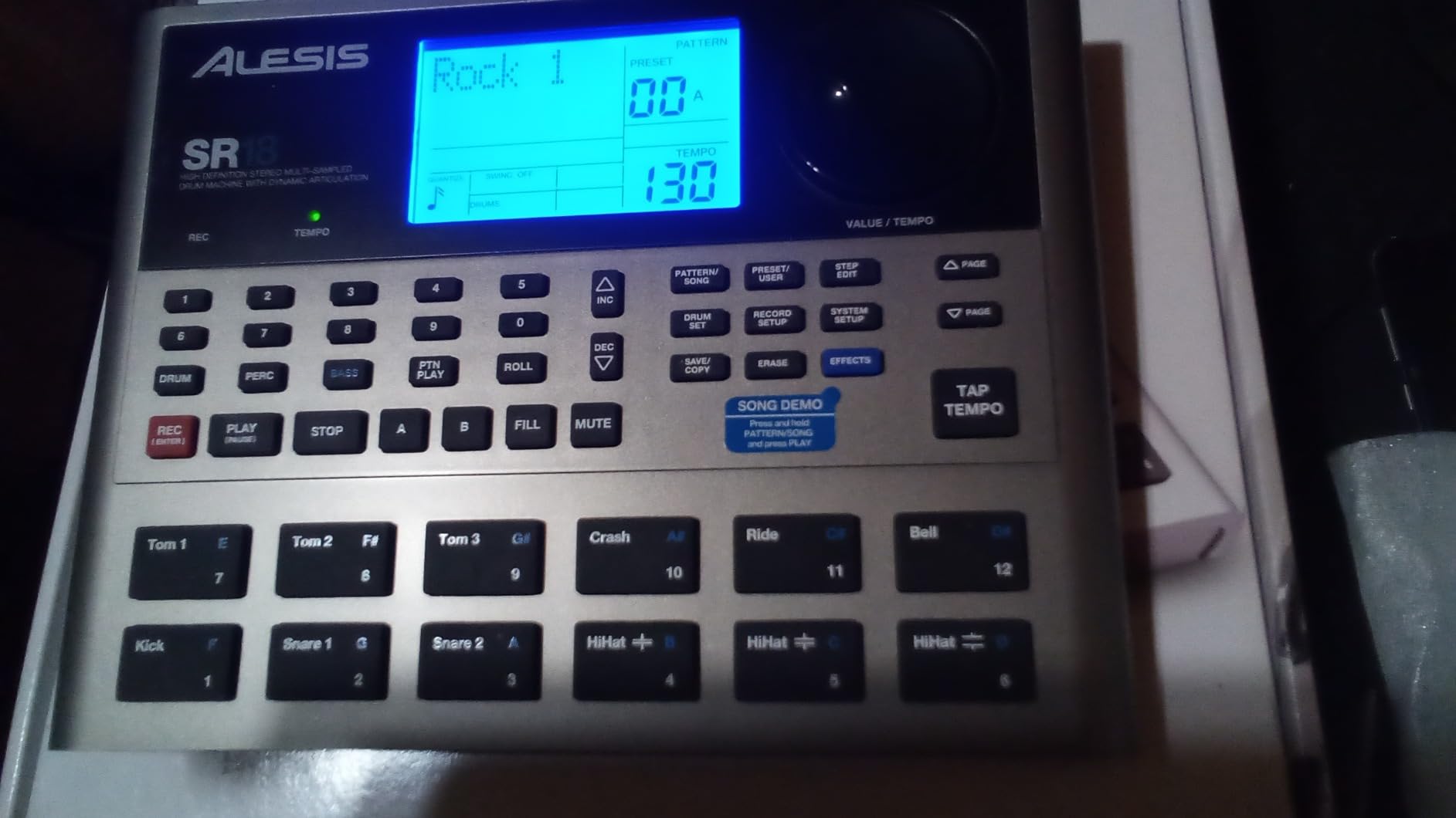 Alesis SR-16 Standalone Drum Machine customer photo 1