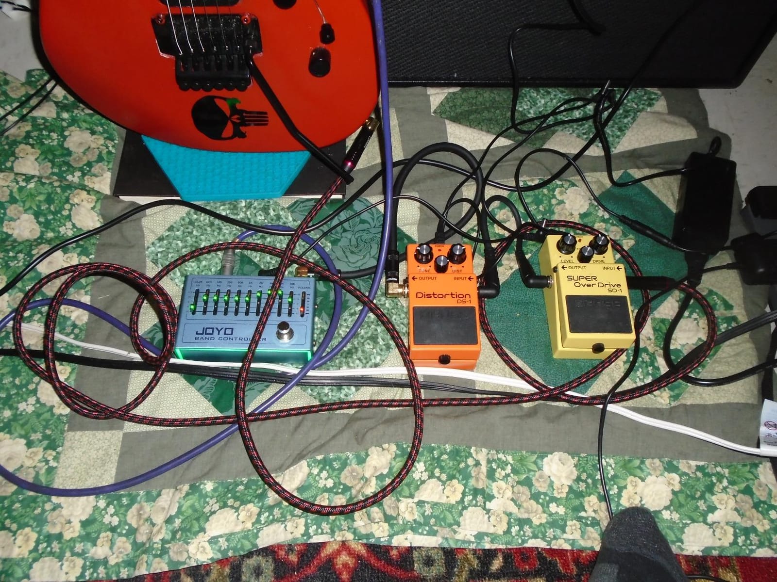 BOSS DS-1 Distortion Compact Distortion Pedal customer photo 1
