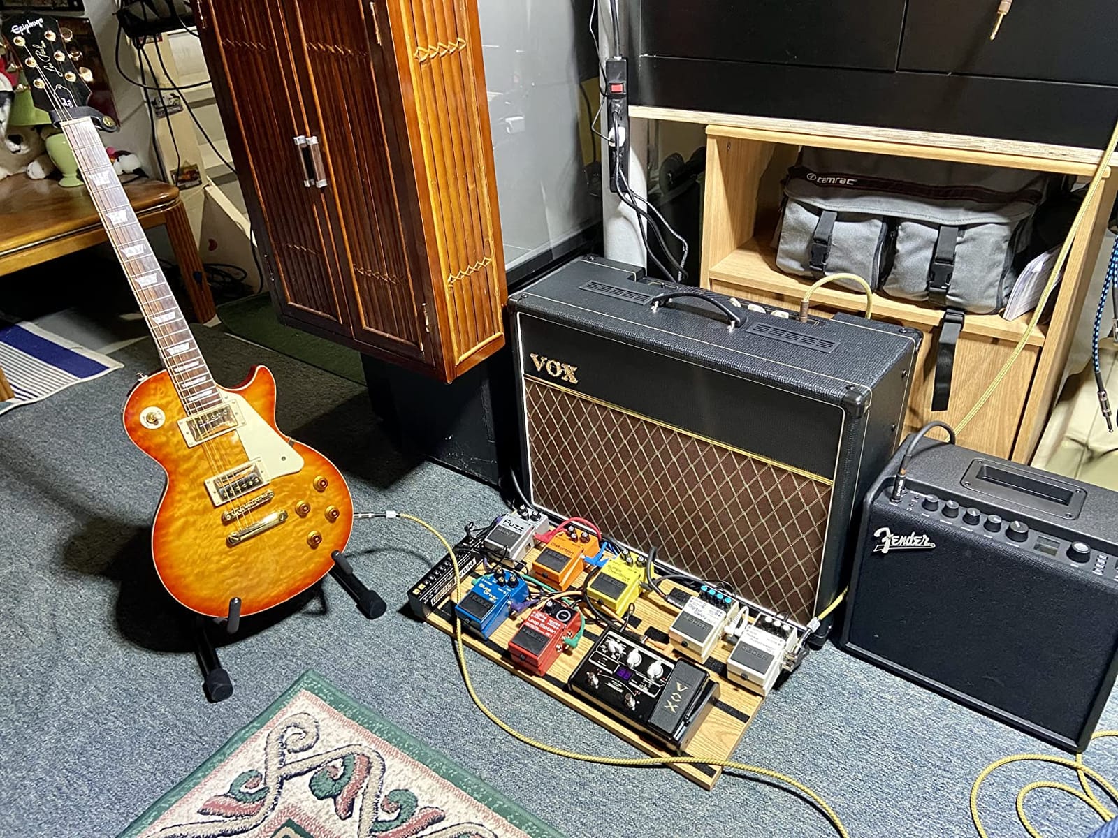 BOSS DS-1 Distortion Compact Distortion Pedal customer photo 2
