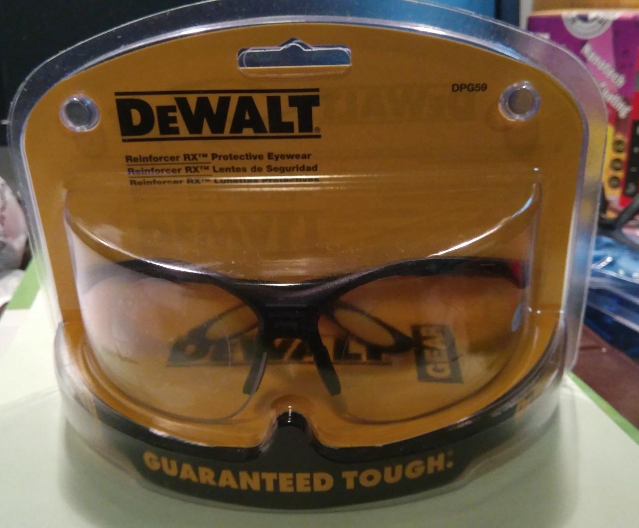 DEWALT DPG59 Reinforcer Rx-Bifocal High Performance Protective Eyeware with Rubber Temples and Protective Eyeglass Sleeve - Clear Lens, 1.5 Diopter customer photo 2