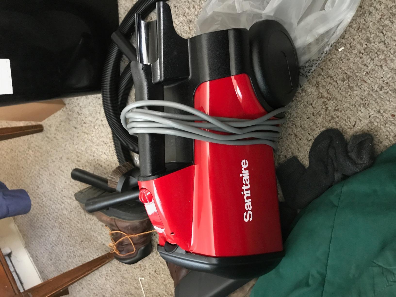 Sanitaire SC3683B Commercial Canister Vacuum, Red customer photo 1