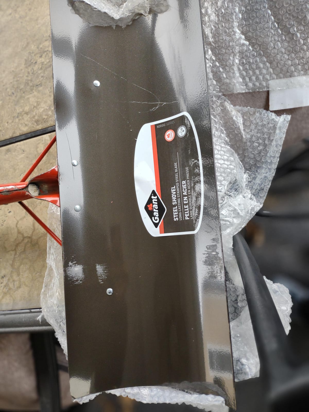 Garant NSP24D Nordic 24-Inch Steel Blade Snow Pusher customer photo 1