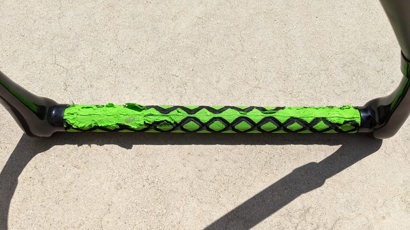 Airhead Water Ski Rope with EVA Handle, 1 Section for Tubing, Water Skis and Wakesurf Boards,Green and Black customer photo 2