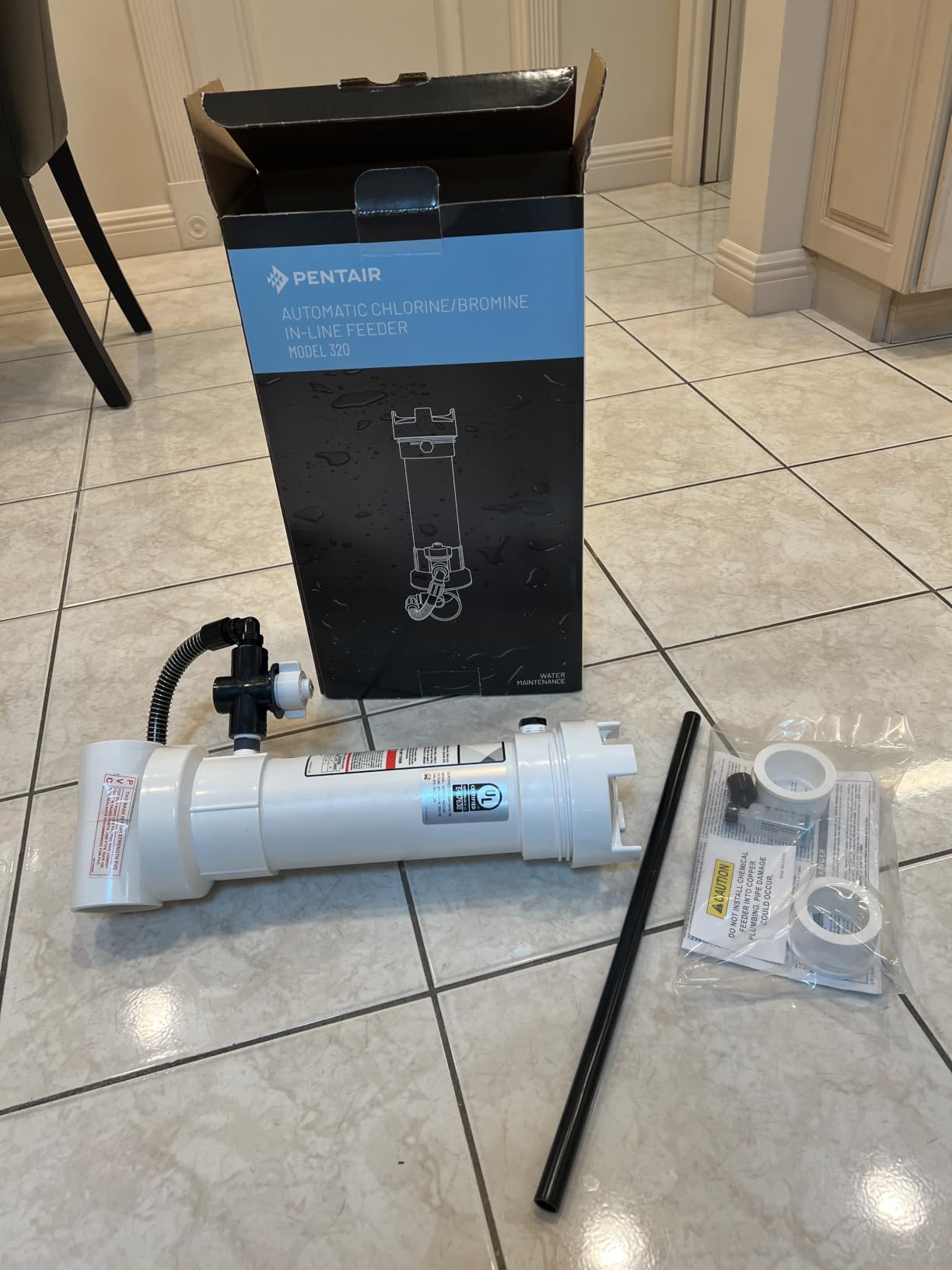 Pentair R171096 Rainbow 320 Automatic in-Line Chlorine/Bromine Feeder for Pool and Spa customer photo 1