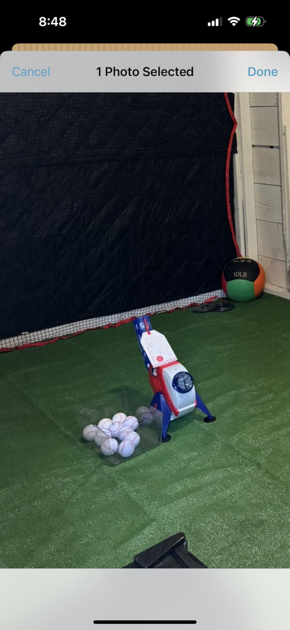 Franklin Sports MLB Power Pitcher Pitching Machine customer photo 2