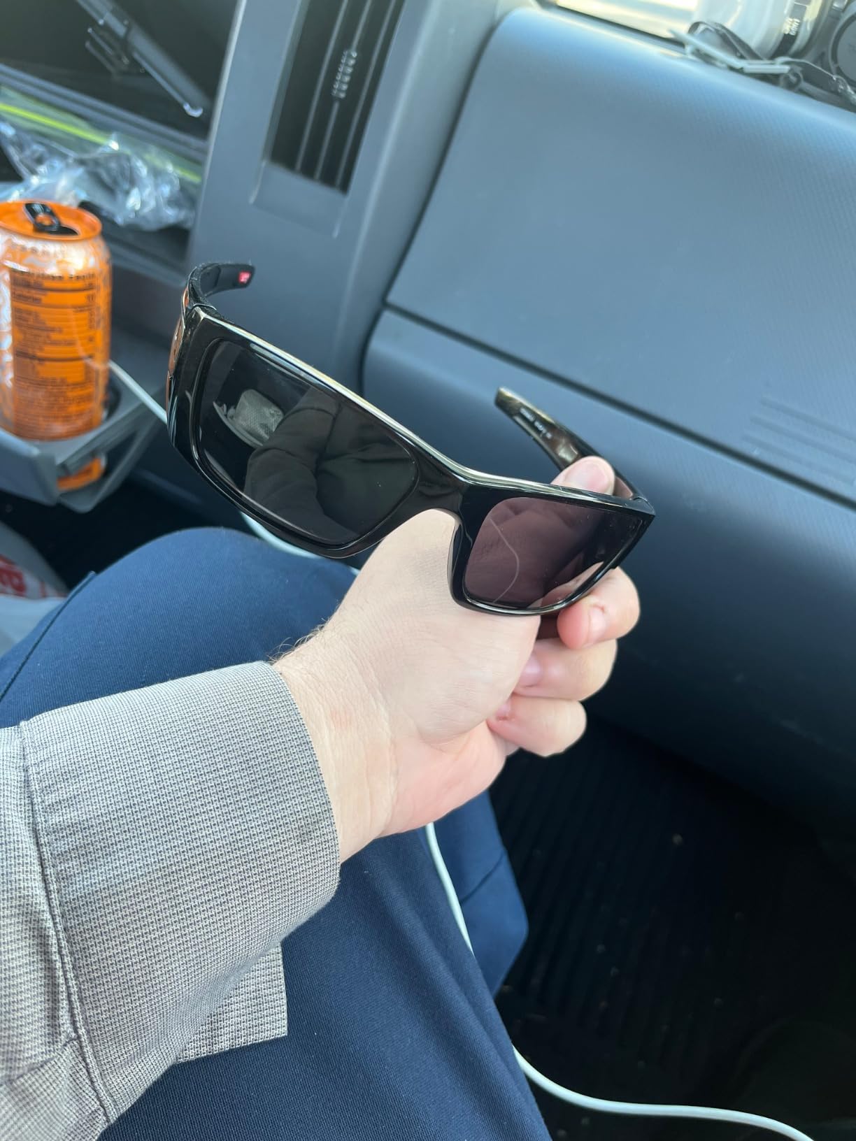 Oakley Sunglasses for Men - OO9096 Fuel Cell Rectangular Sunglasses PRIZM Lenses customer photo 1
