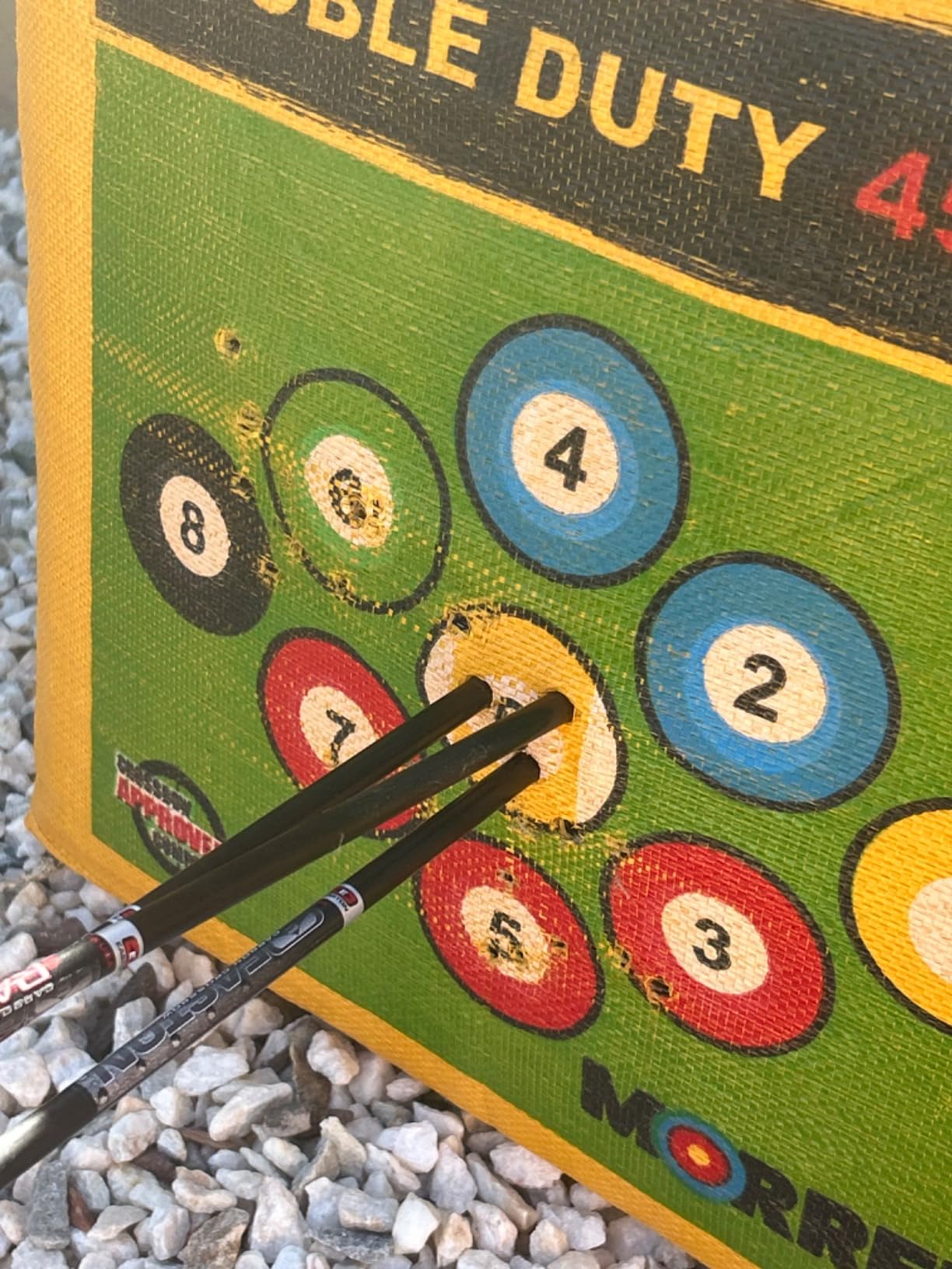 Morrell Double Duty 450 FPS Cube Field Point Archery Bag Target, Yellow customer photo 1