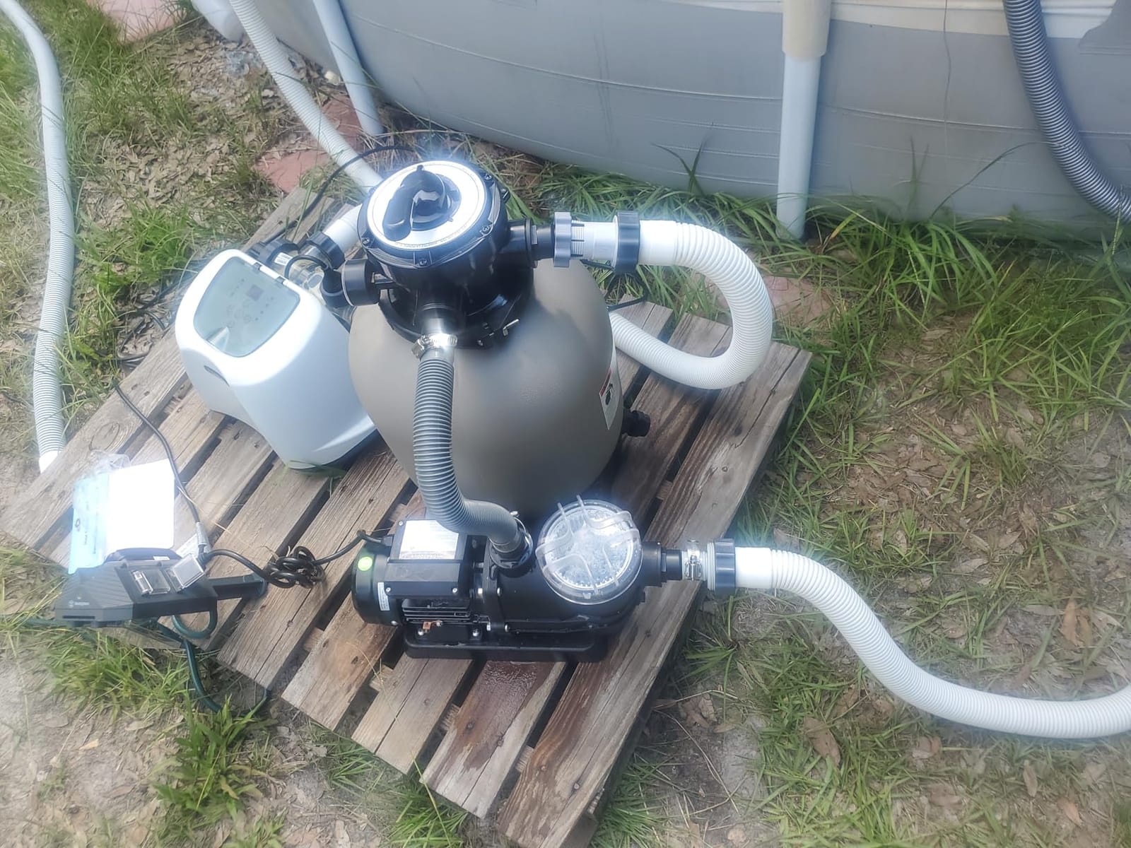 SWIMLINE HYDROTOOLS Complete Sand Filter System, 12