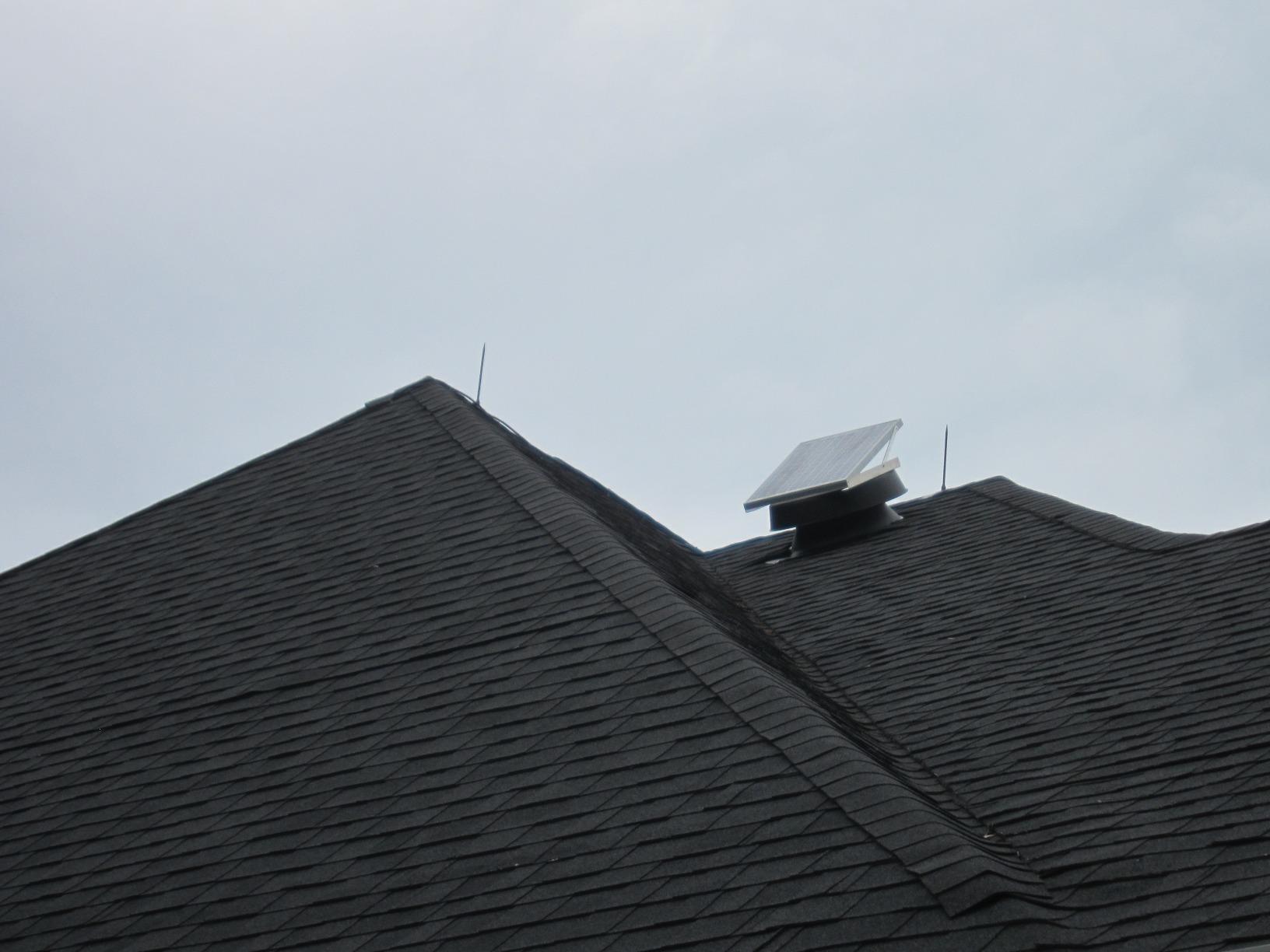 Solar Attic Fan 48-watt - Florida Rated by Natural Light customer photo 2