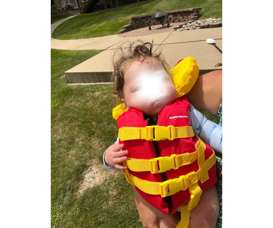 Airhead General Purpose Life Jacket for Adults & Kids - US Coast Guard Approved Life Vest for Men, Women, Youth, Child & Infant, Boating Safety PFD for Fishing & Swimming customer photo 2