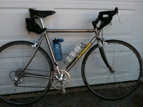Brooks England Flyer, Touring Leather Bike Saddle with Suspension Springs customer photo 2