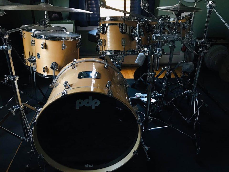 PDP By DW 7-Piece Concept Maple Shell Pack with Chrome Hardware Silver to Black Fade customer photo 2