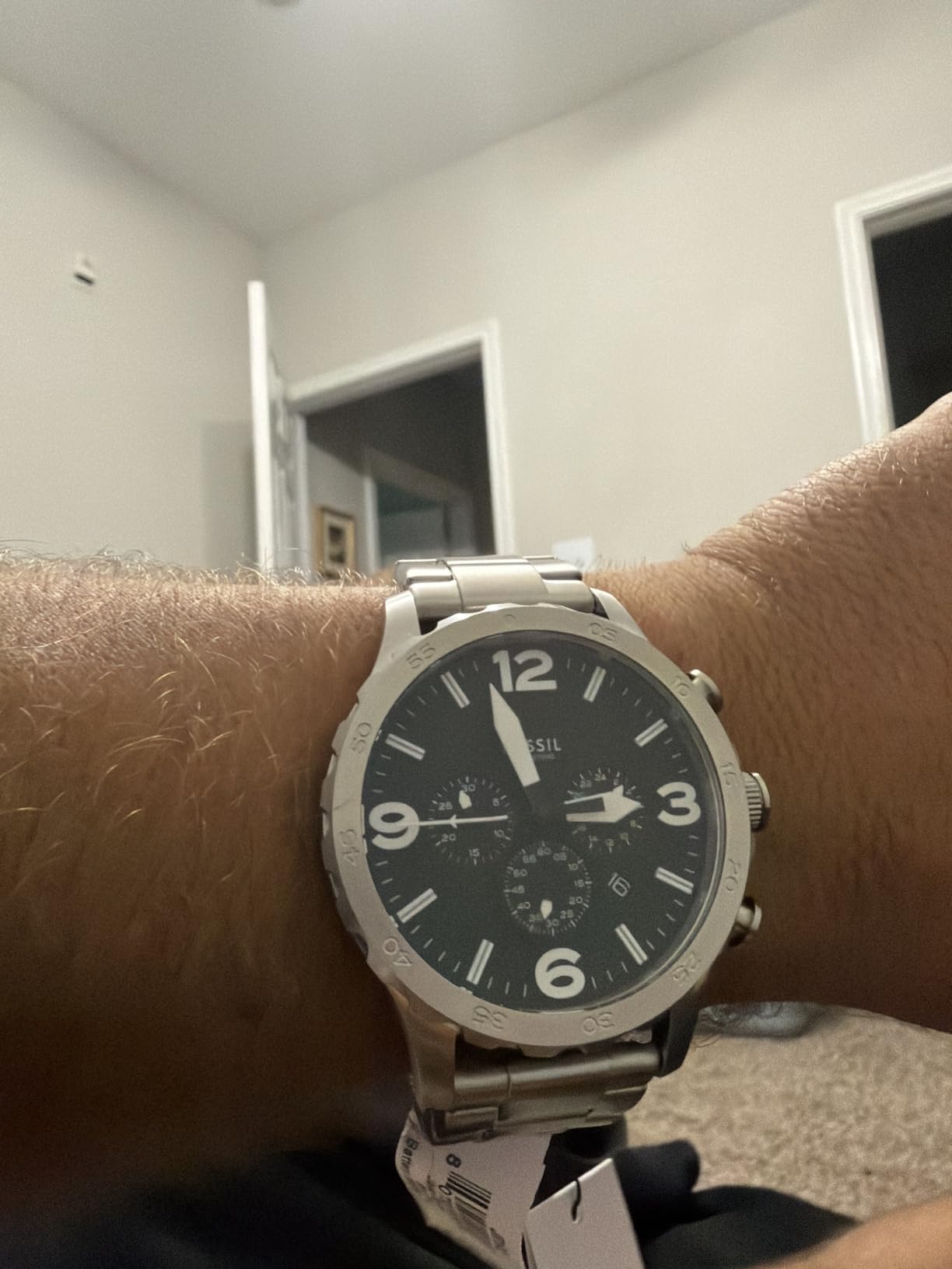 Fossil Men's Nate Quartz Chronograph Watch for Men customer photo 1
