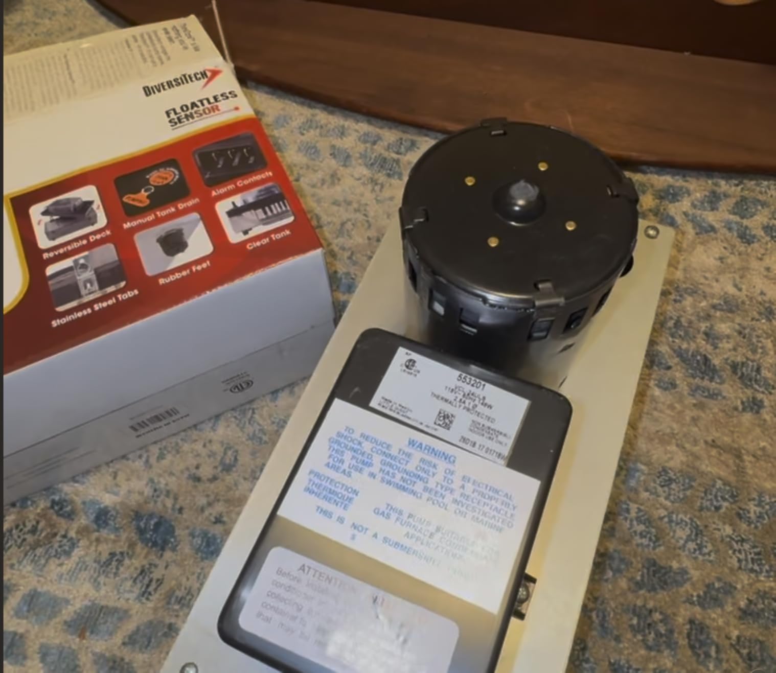 Little Giant VCL-24ULS, 115V, 270 GPH, Condensate Removal Pump customer photo 1