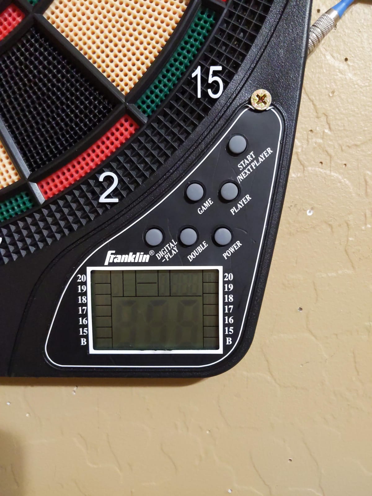 Franklin Sports Electronic Dart Board Sets - Soft Tip Electric Dartboard with Digital Scoreboard - (6) Darts Included customer photo 1