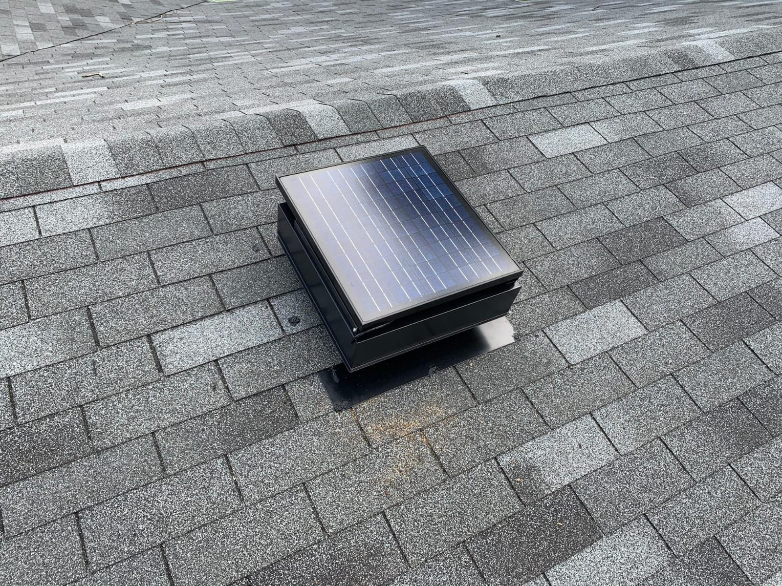 Remington Solar 30 Watt Roof Mount Solar Attic Fan customer photo 1