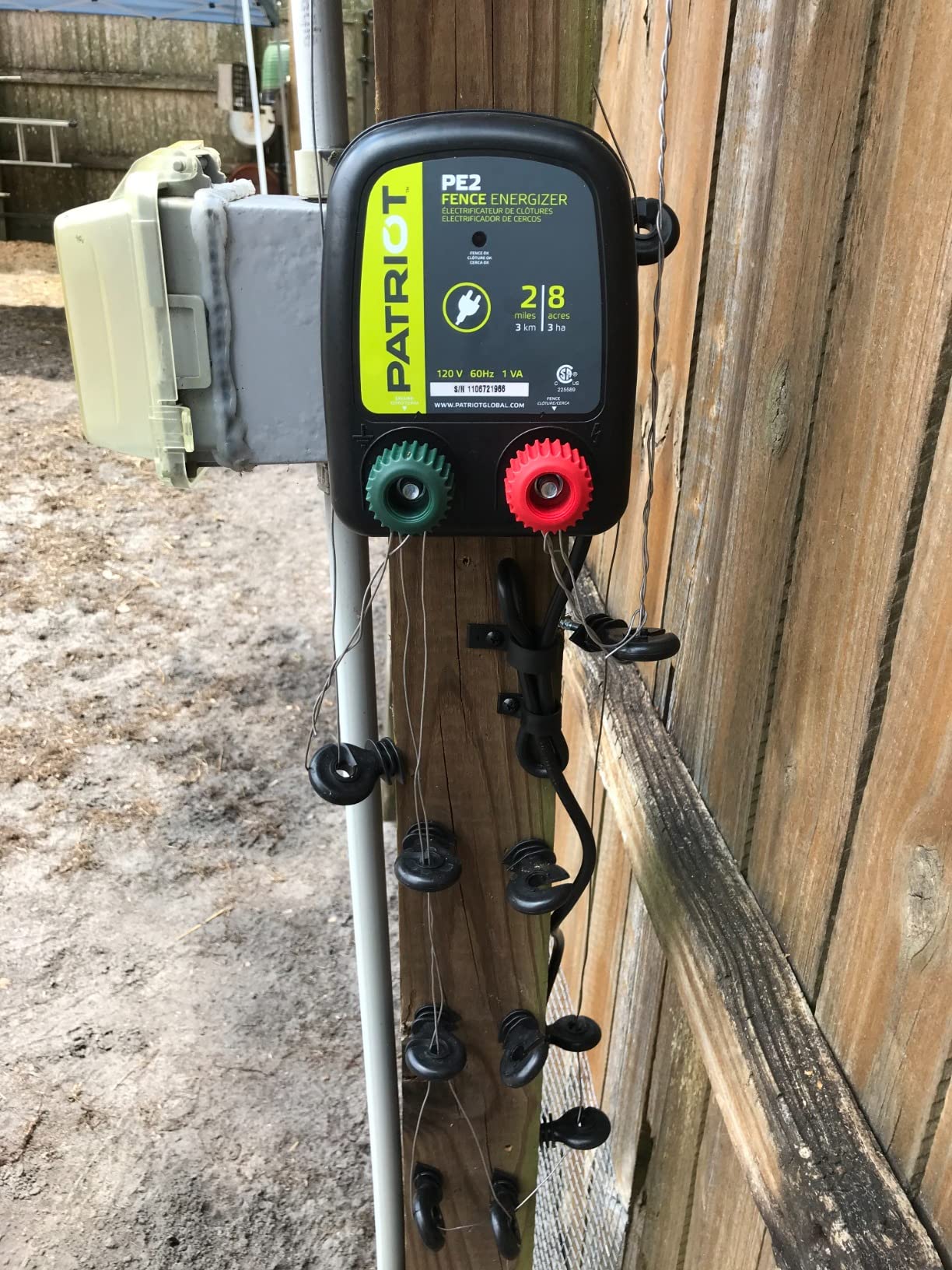 Patriot PE2 Electric Fence Energizer, 0.10 Joule (Original Version) customer photo 1