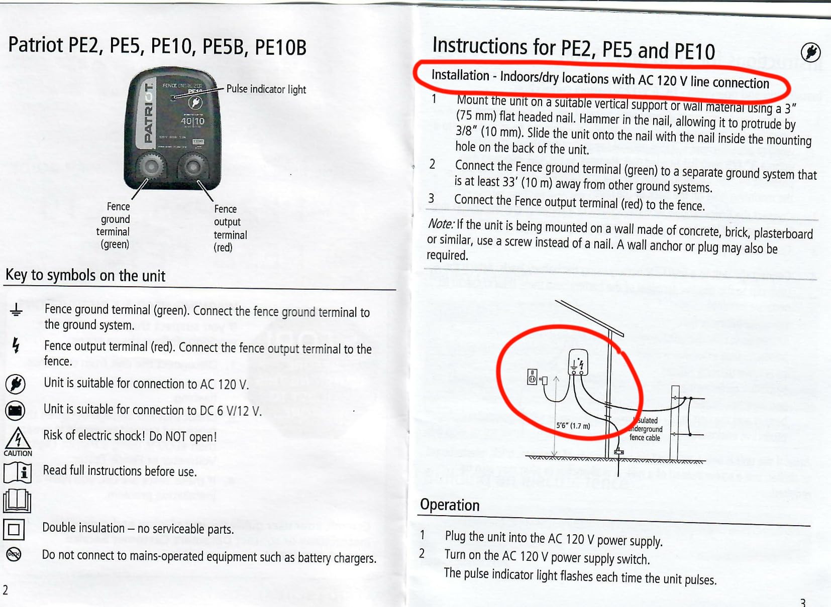 Patriot PE2 Electric Fence Energizer, 0.10 Joule (Original Version) customer photo 2
