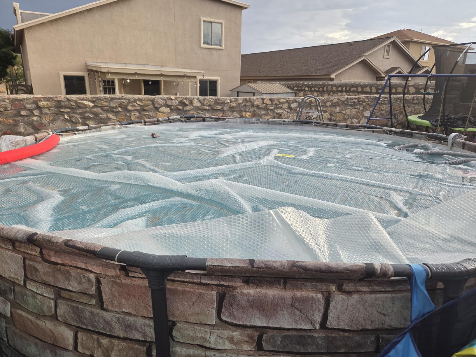 Sun2Solar Blue 24 ft Round Pool Solar Cover | 12 Mil | Heat Retaining customer photo 2