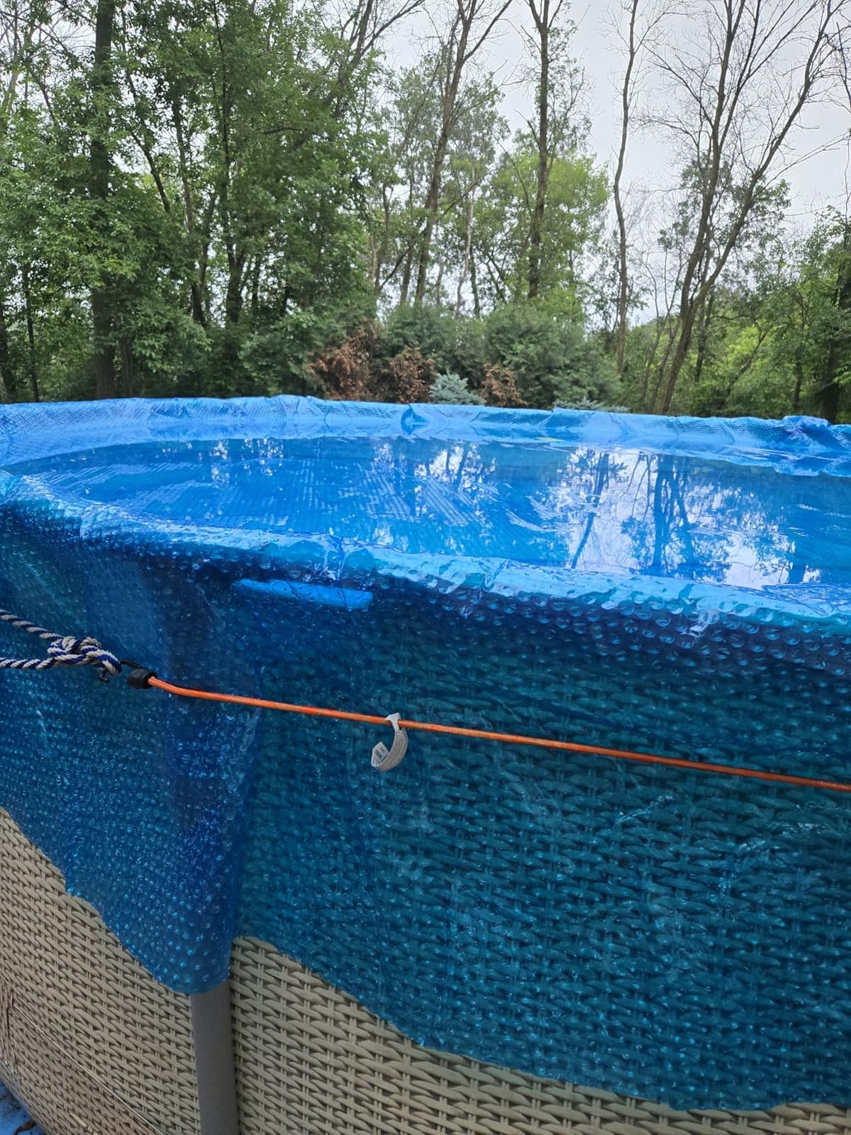 Sun2Solar Blue 18 ft Round Solar Cover | 8 Mil | Heat Retaining customer photo 1