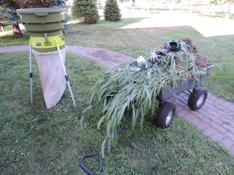 Sun Joe Corded Leaf Mulcher Shredder with Adjustable Control Dial, SDJ616 customer photo 2