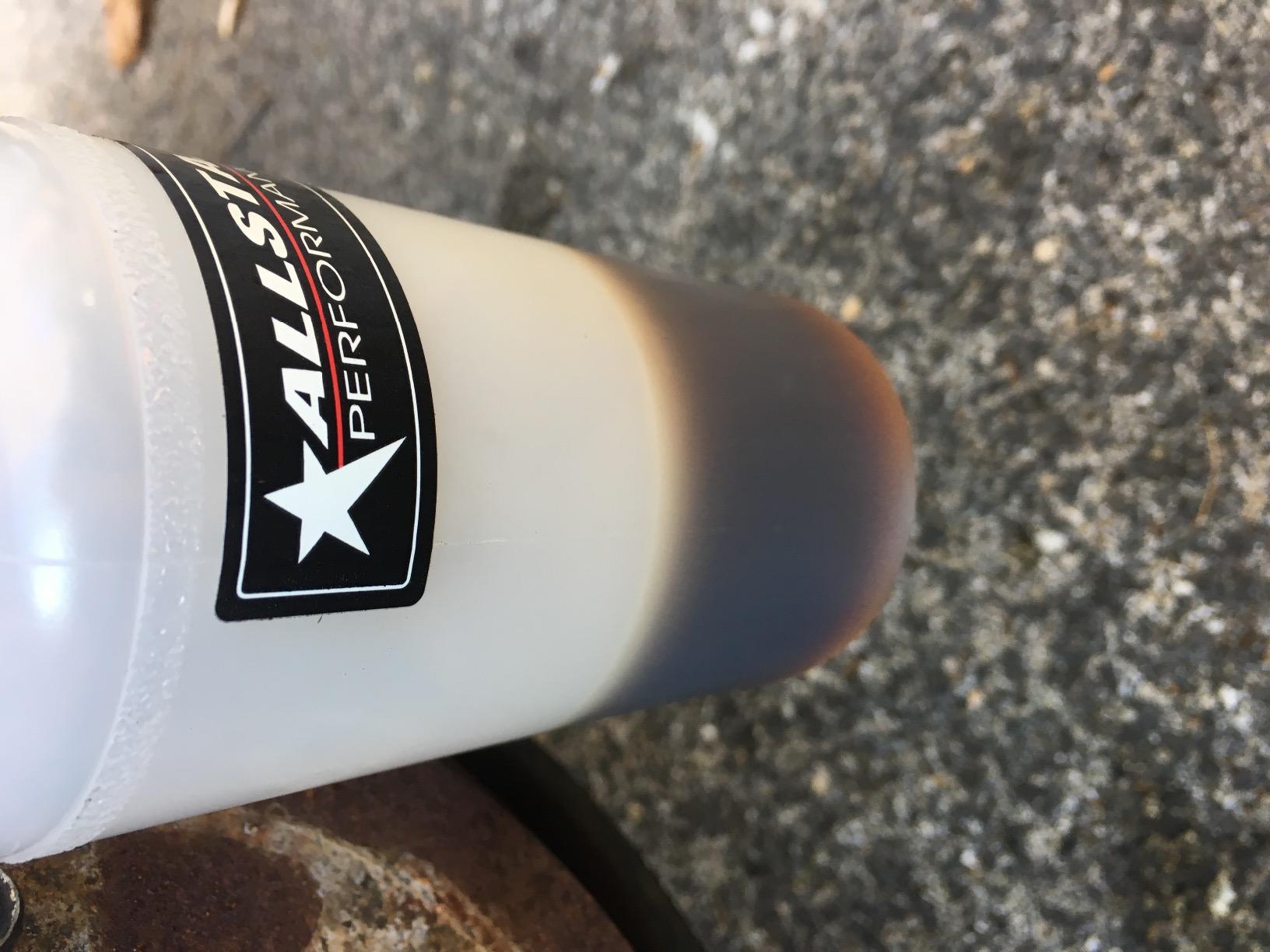 Allstar Performance ALL11017 Bleeder Bottle with Magnet and Check Valve , White customer photo 2