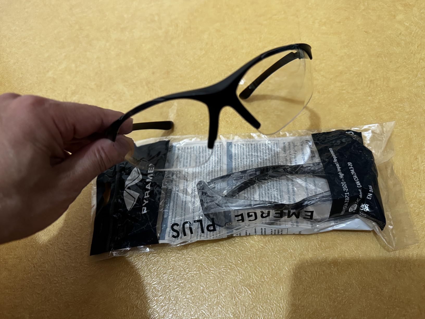 Elvex DeltaPlus Bifocal Safety Glasses RX-500, +1.5 Diopter (WELRX500C15) customer photo 1