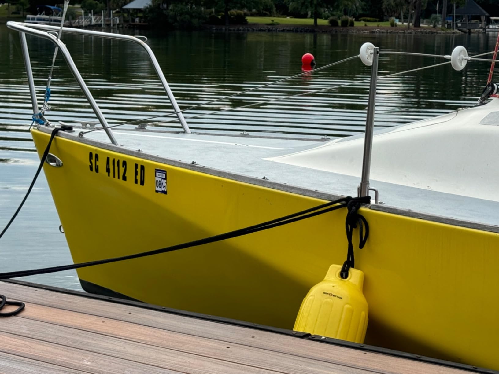 Extreme Max 3006.7204 BoatTector Inflatable Fender Value 2-Pack - 6.5