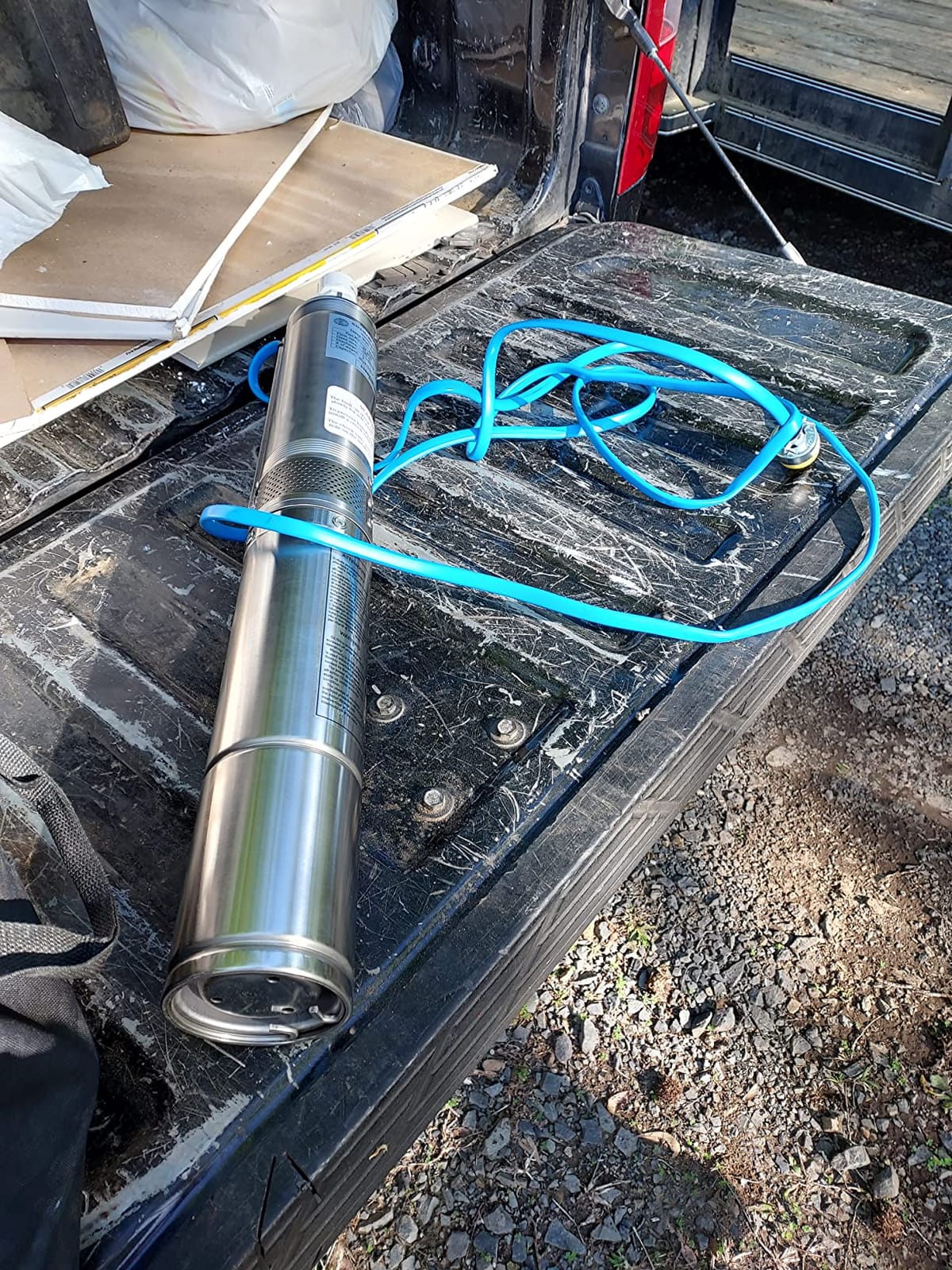 Hallmark Industries MA0343X-4 Deep Well Submersible Pump, 1/2 hp, 110V, 60 Hz, 25 GPM, 150' Head, Stainless Steel, 4