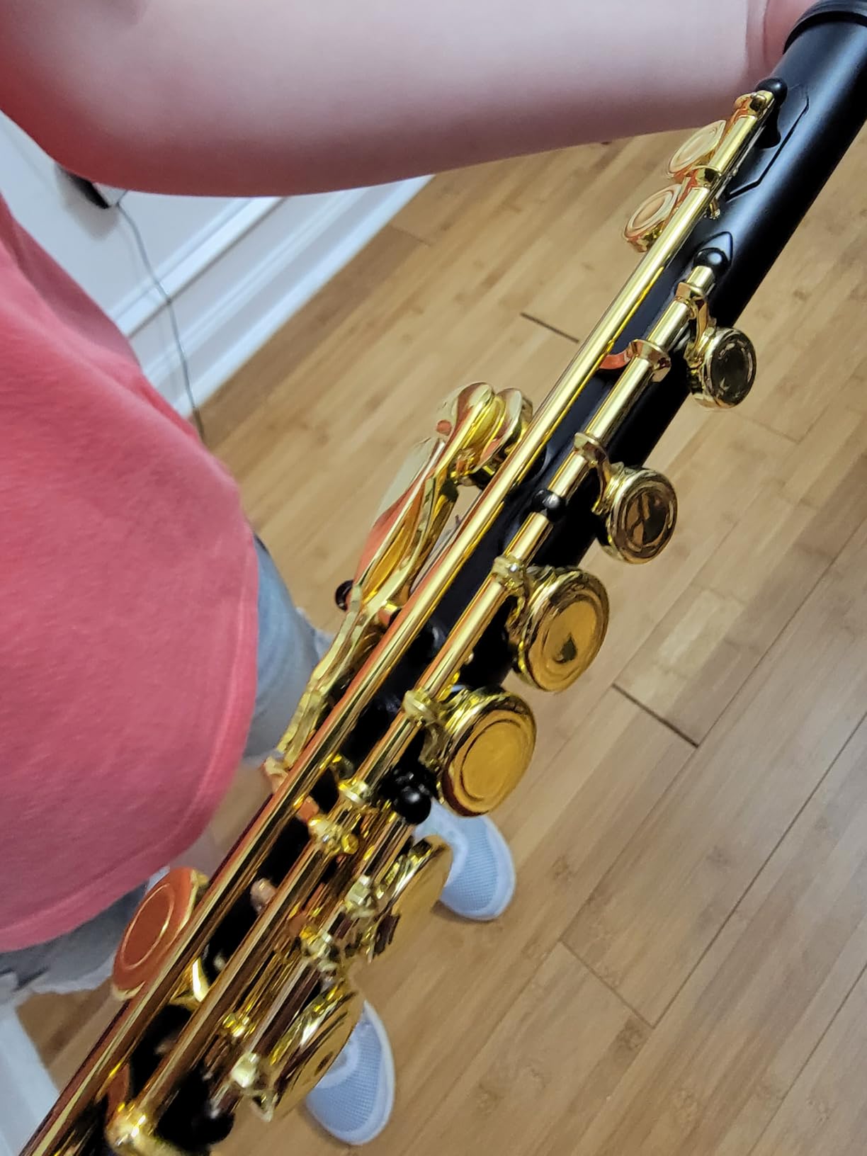 Glory Closed Hole C Flute With Case, Tuning Rod,Joint Grease and Cloth, Gloves, Nickel Siver customer photo 1