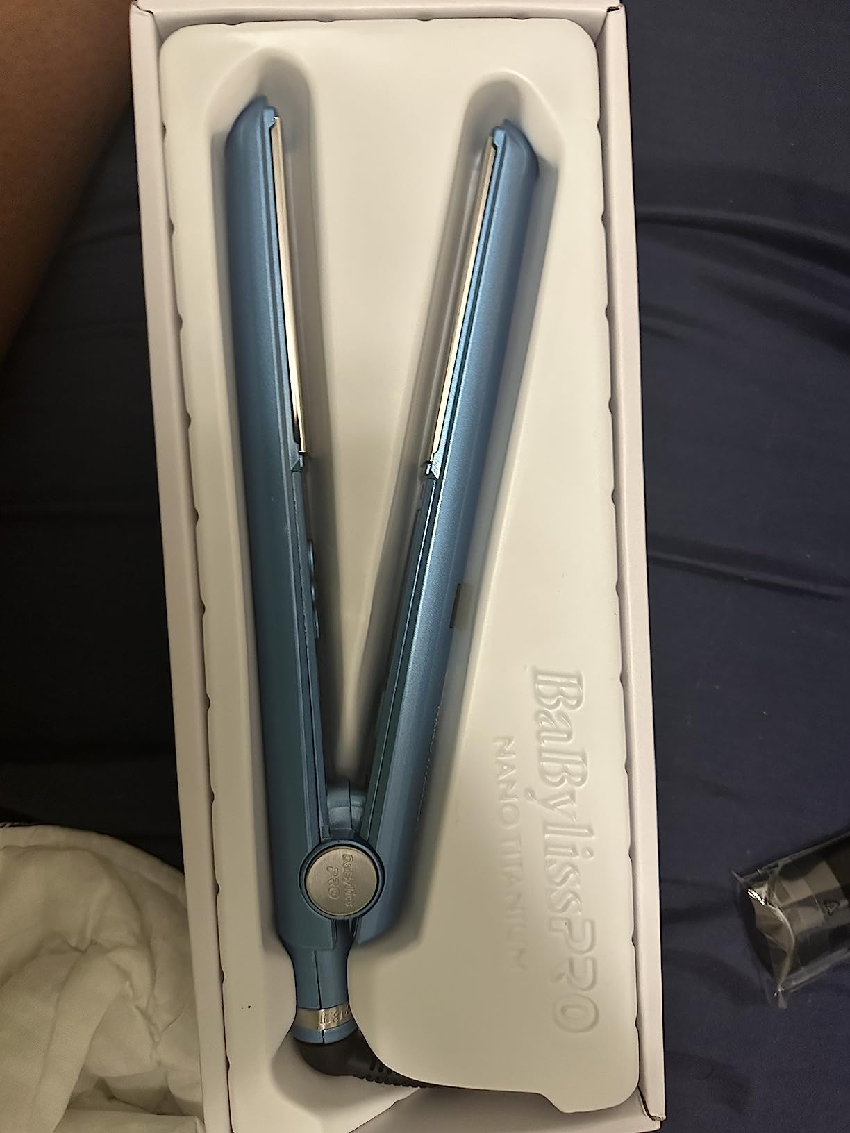 BaBylissPRO Nano Titanium Flat Iron Hair Straightener, Digital Flat Iron for Pro Salon Results, Styling Tool for All Hair Types customer photo 2