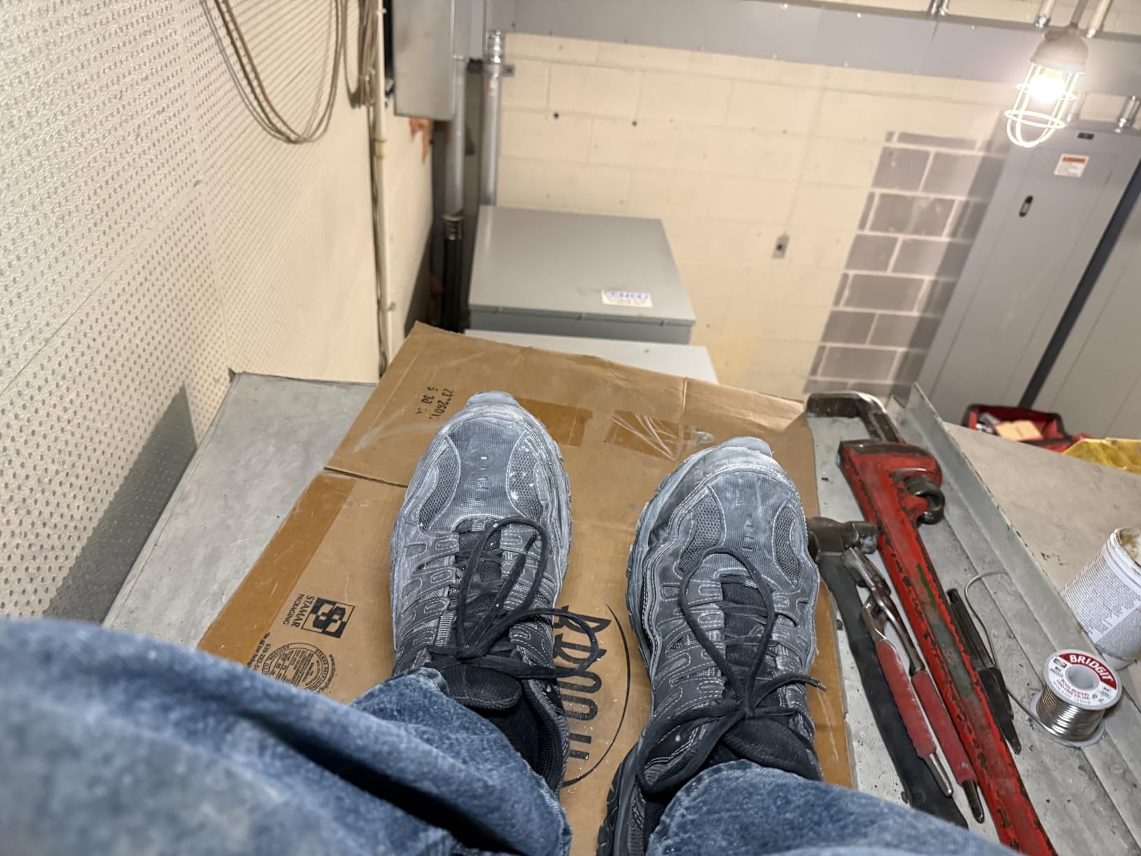 Skechers Men's Cankton Steel Toe Lace Up customer photo 1