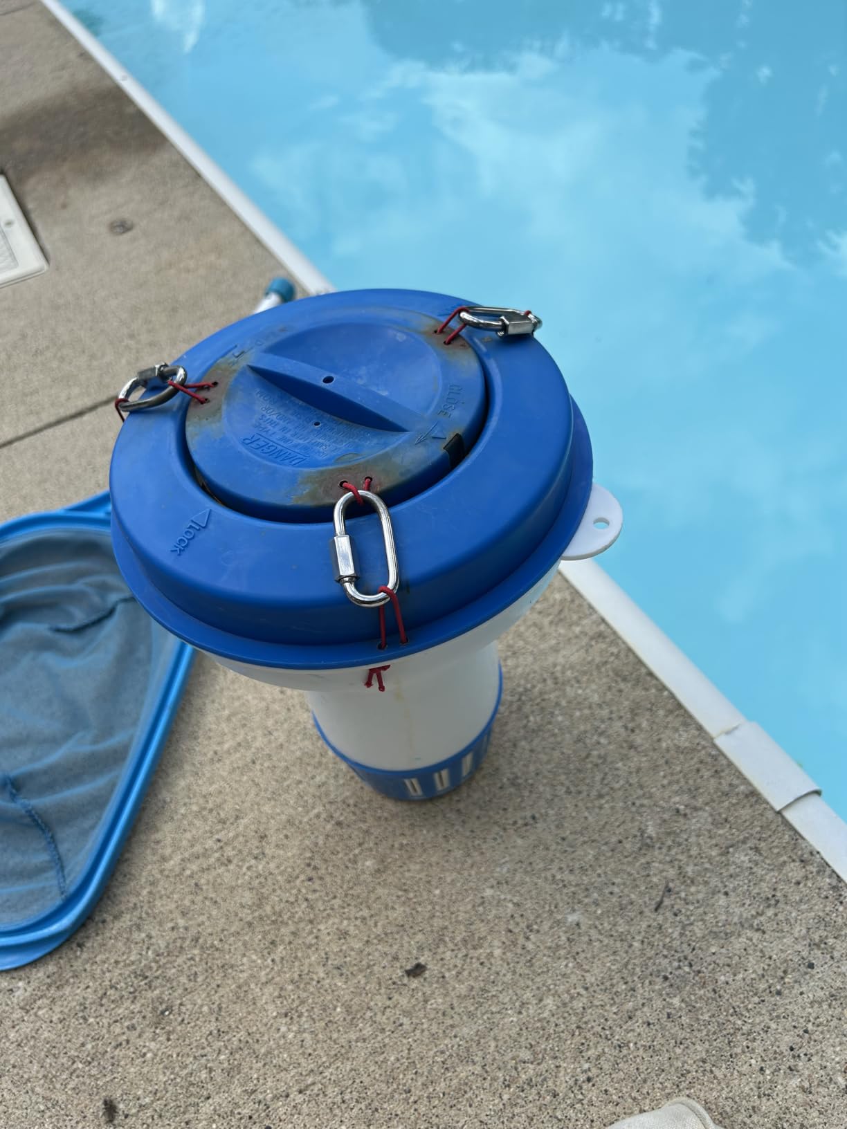 FibroPool Chlorine Floater - Adjustable Release - 12 in - Vinyl customer photo 2