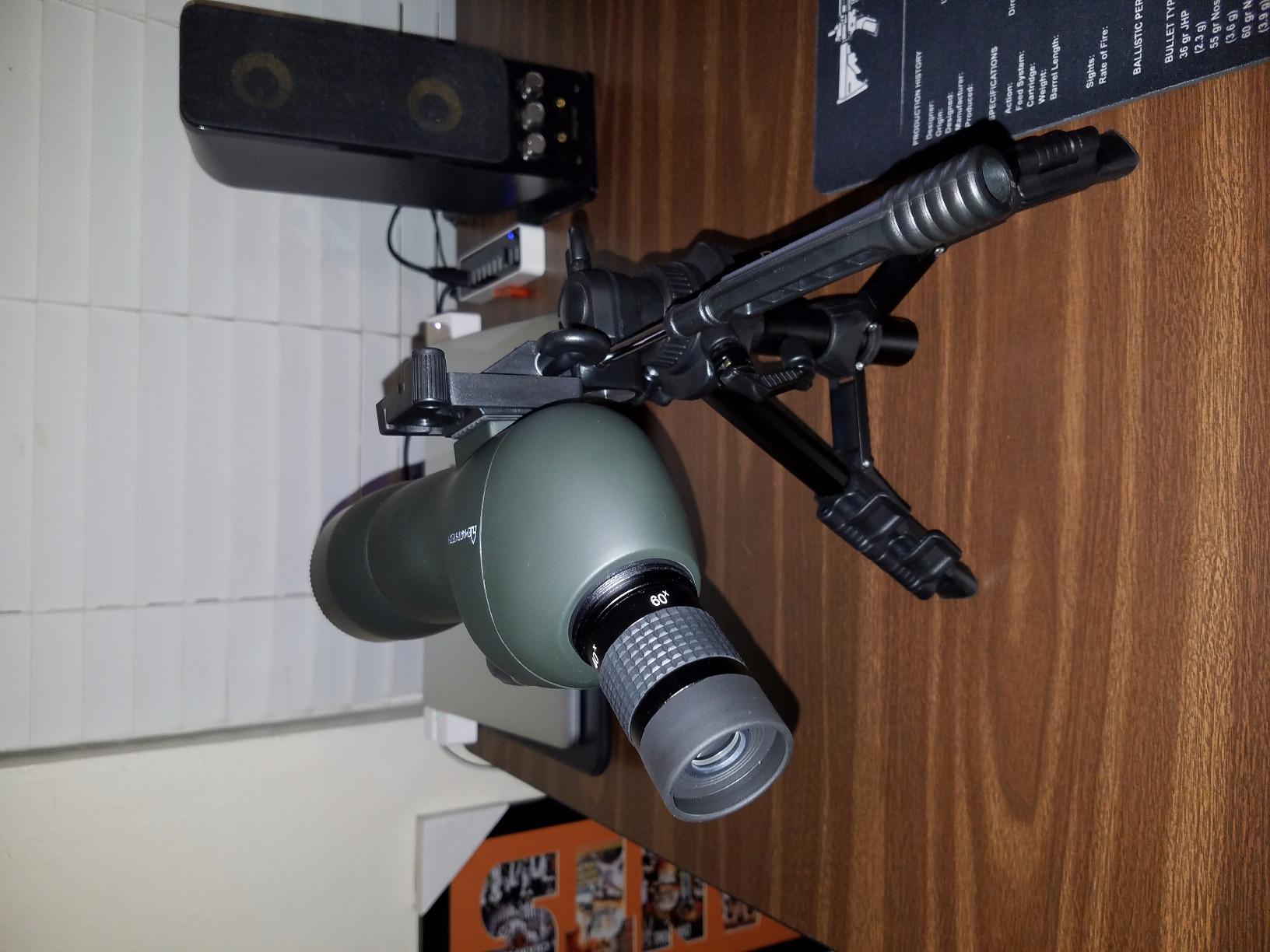 20-60x60 Angled Spotting Scopes for Target Shooting/Hunting/Birding customer photo 1