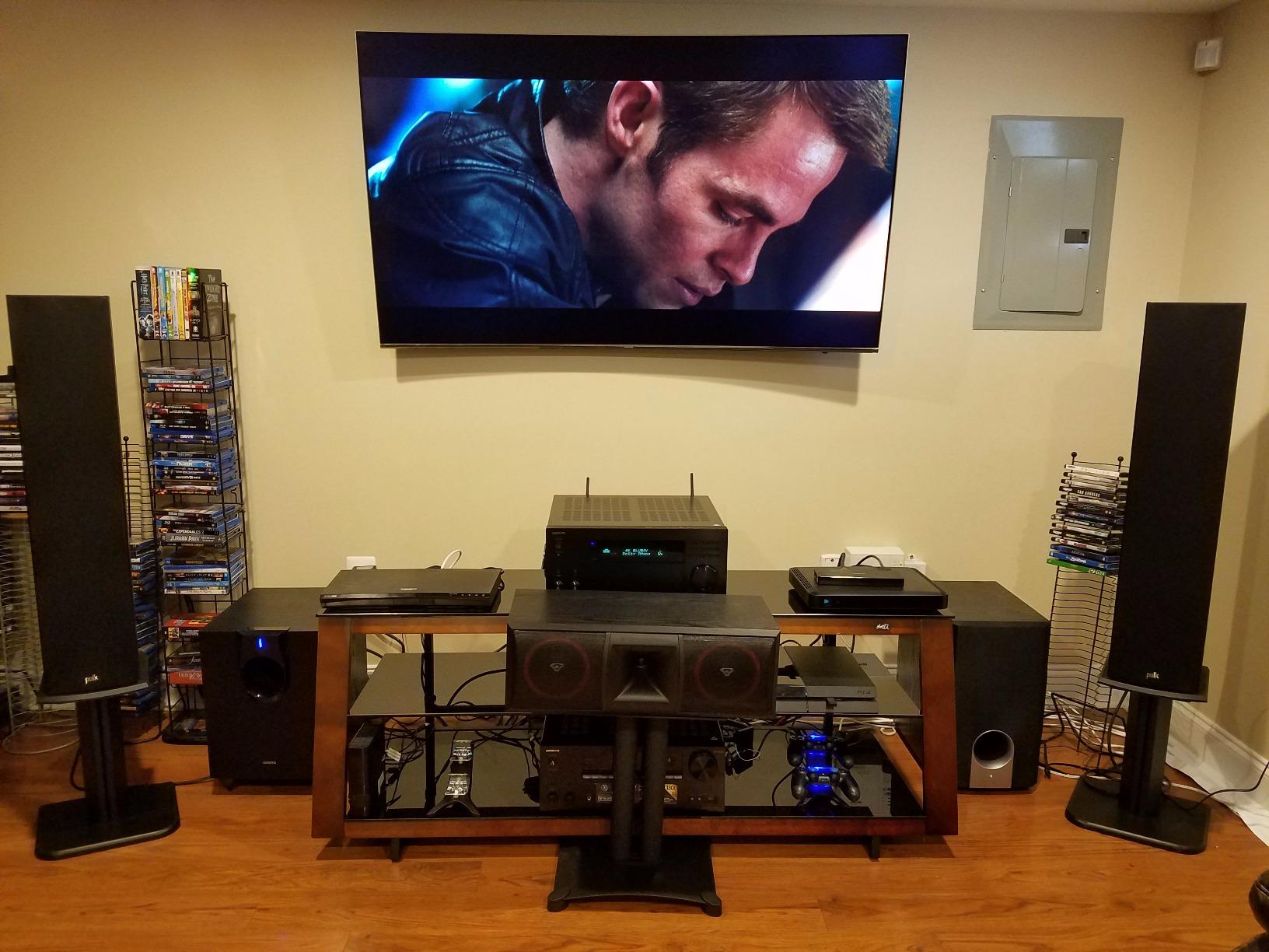Polk Audio T50 Home Theater Floor Standing Tower Speaker 150W, Black | Single, Hi-Res Audio with Deep Bass Response, Dolby and DTS Surround customer photo 1