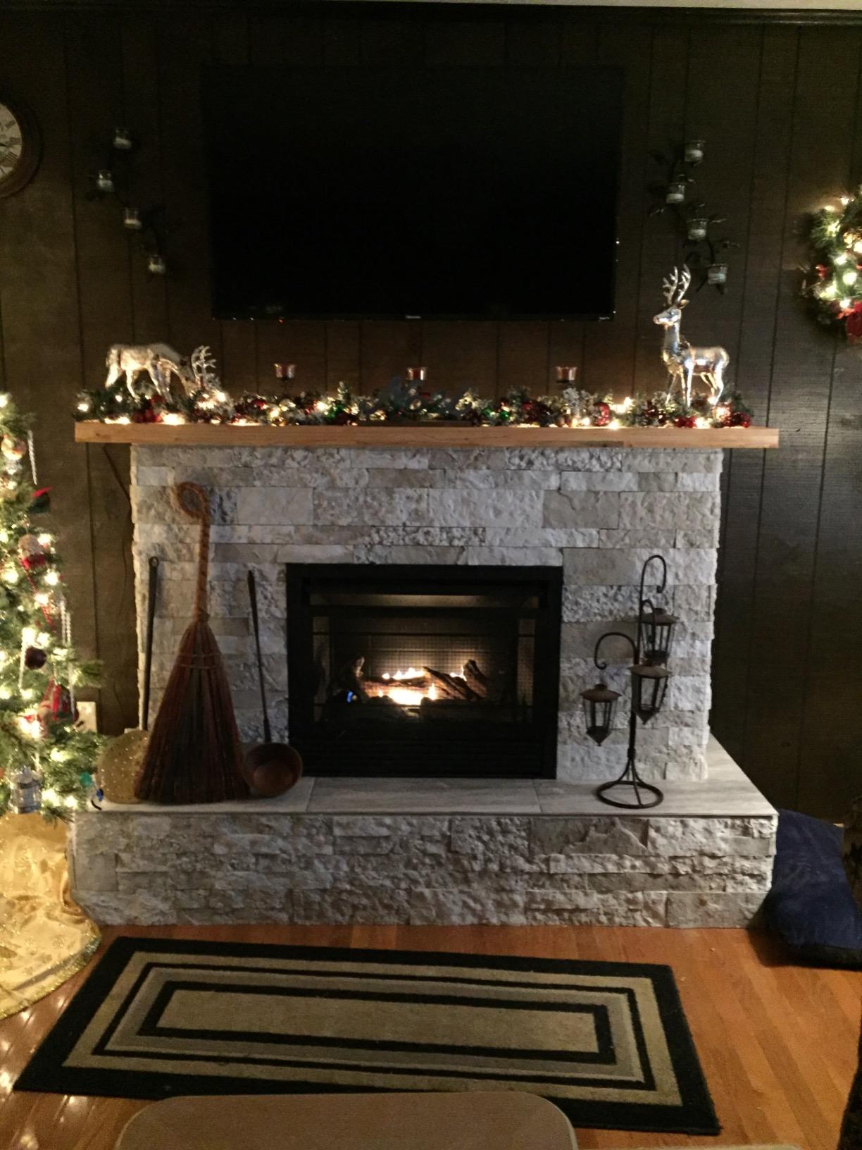 Duluth Forge Dual Fuel Ventless Gas Fireplace Insert - 32,000 BTU, Remote Control - Model# FDI32R customer photo 2