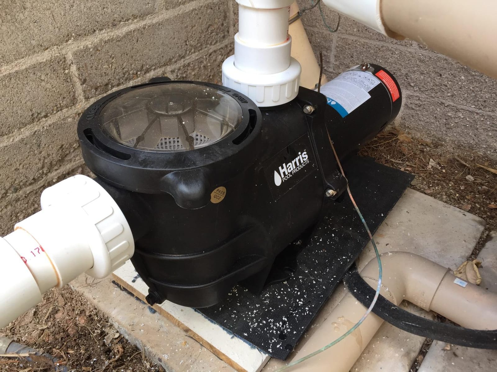 Doheny's Harris 1 HP Inground Pool Pump 115/230V ((0.9 THP)) customer photo 2