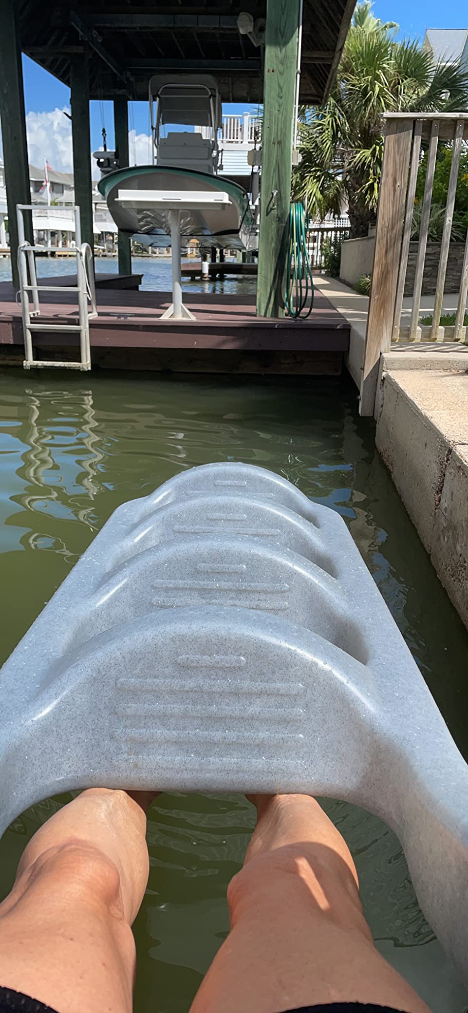 Dock Edge Dock Ladder, 4 - Step, Flip Up customer photo 1