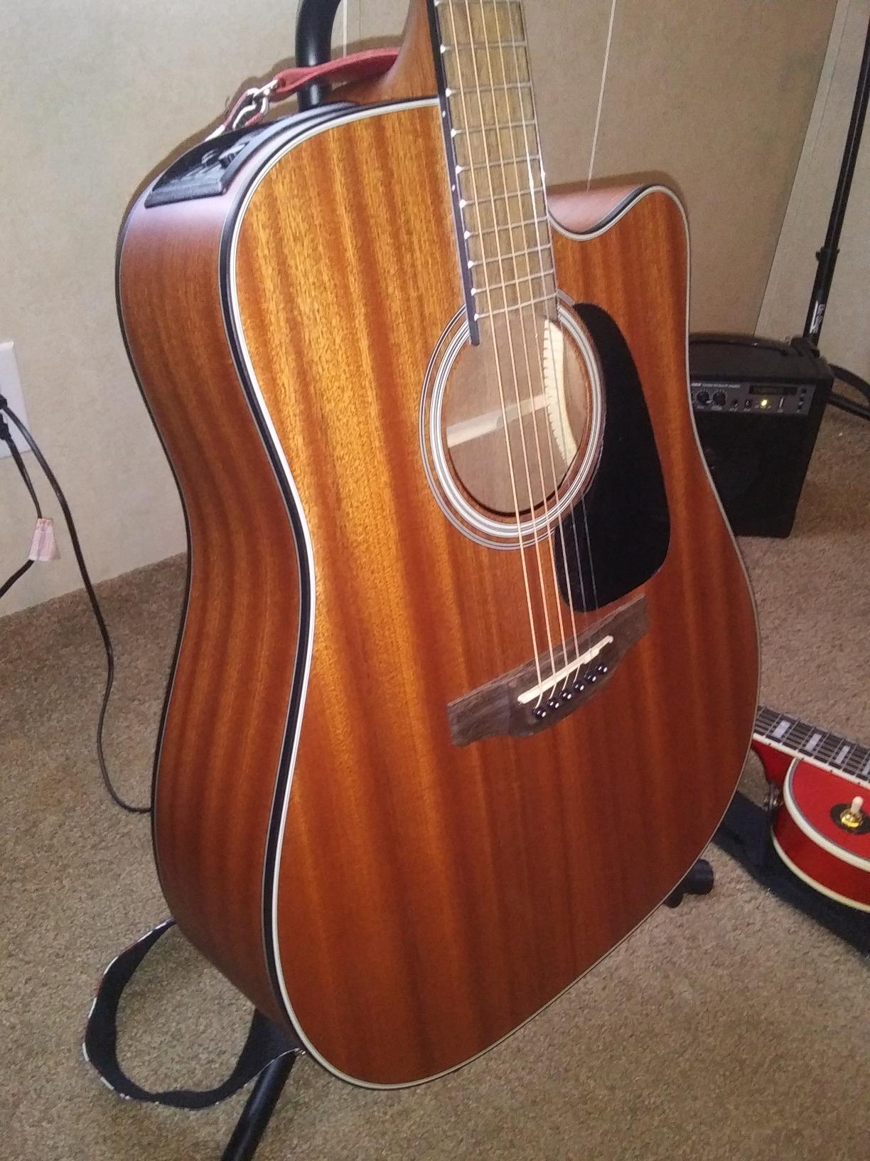 Takamine G-series GD11MCE Dreadnought Acoustic-electric Guitar - Natural customer photo 1