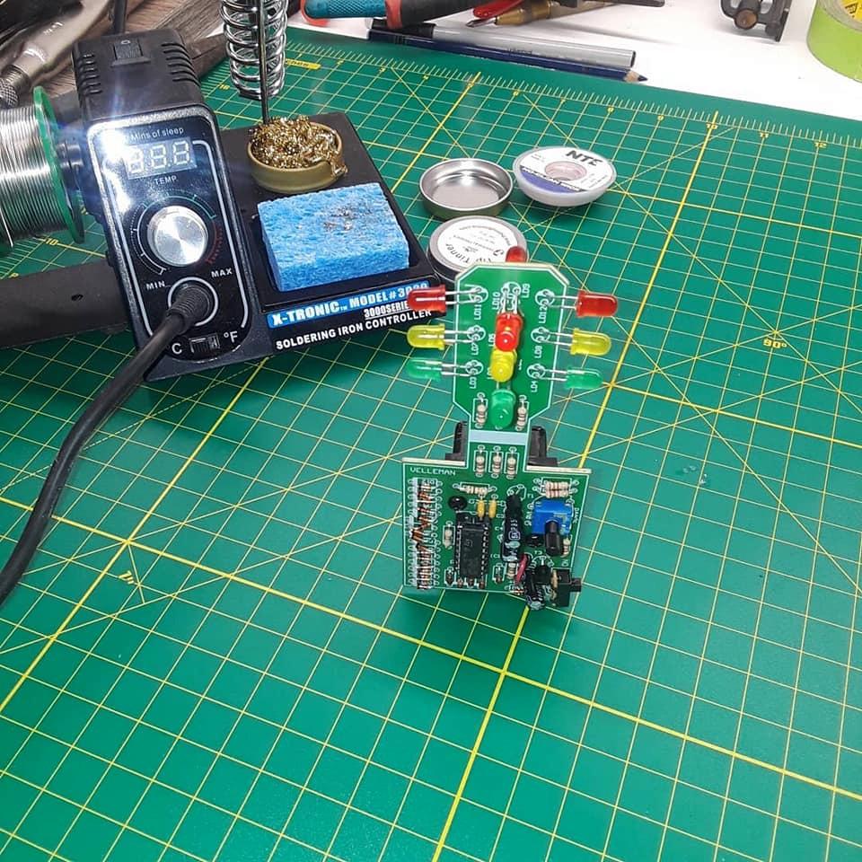 The Original X-Tronic 3020-XTS • 75W Soldering Iron Station • LED • 2 Helping Hands • Roll of Solder • Brass Sponge w/Cleaning Flux • Wet Sponge • °C/°F Conversion Switch • 10 Minute Sleep Feature! customer photo 1