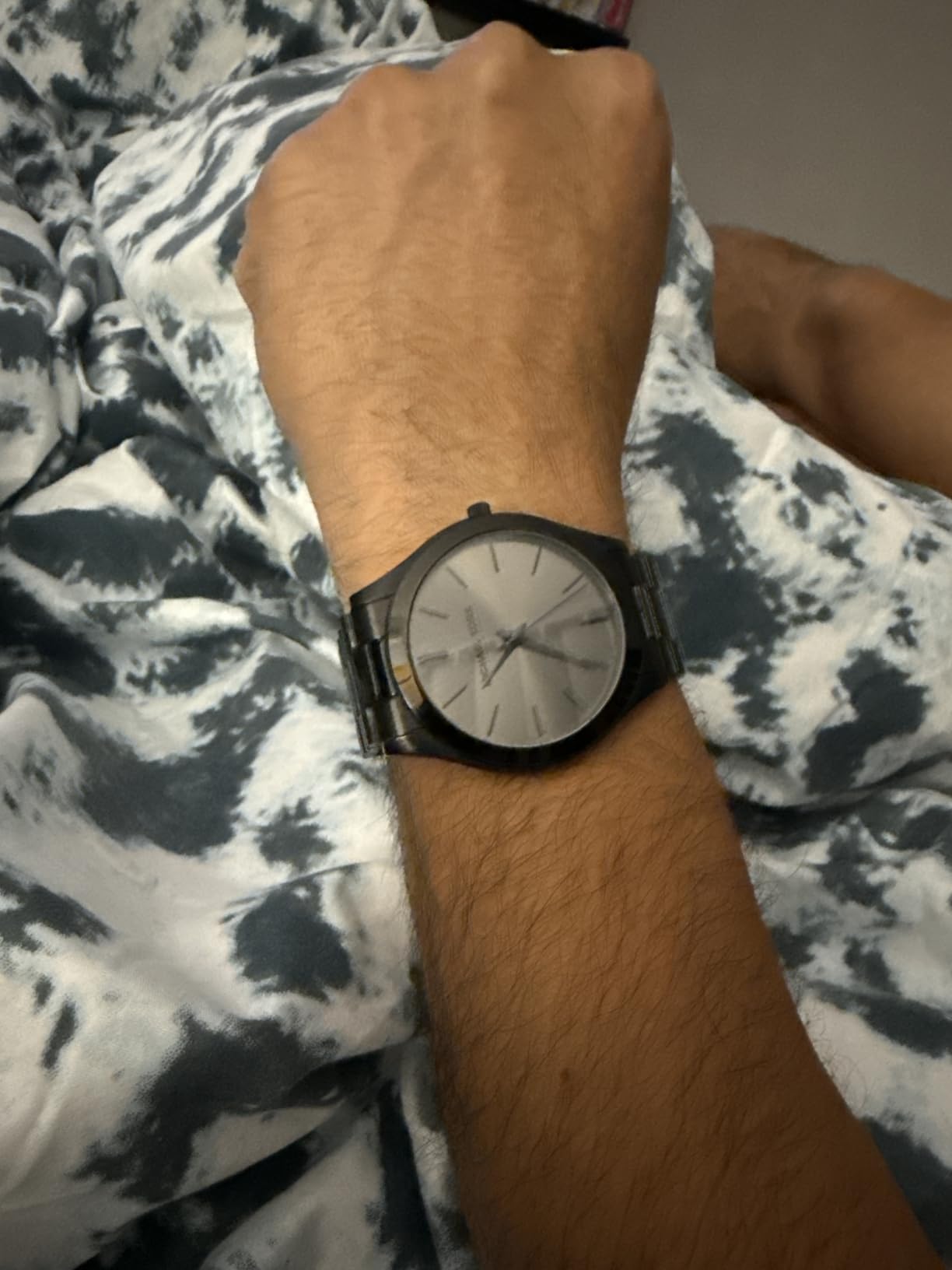 Michael Kors Oversized Slim Runway Men's Watch, Stainless Steel Watch for Men customer photo 1