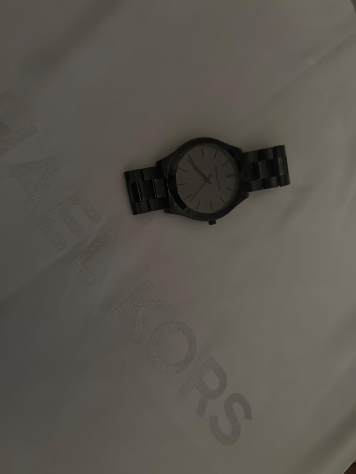 Michael Kors Oversized Slim Runway Men's Watch, Stainless Steel Watch for Men customer photo 2