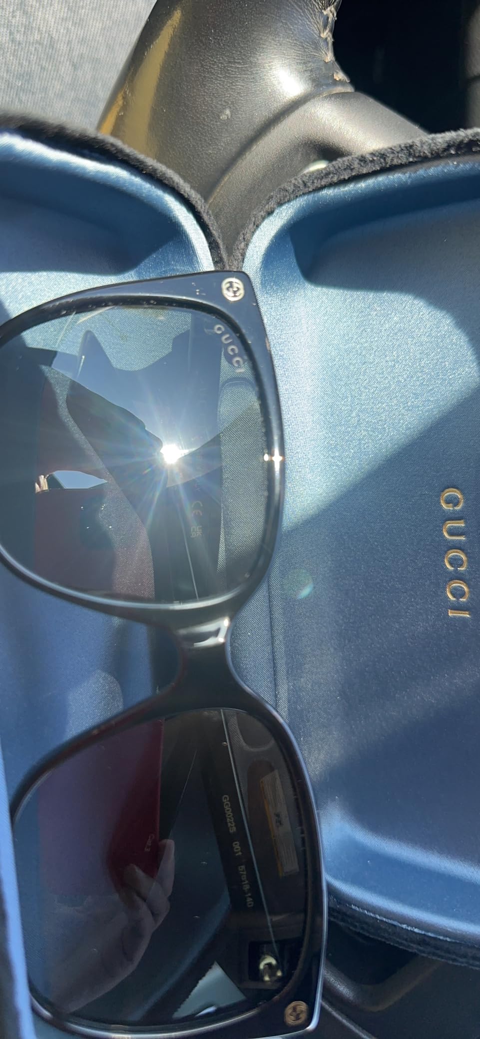 Gucci Women's Lightness Square Sunglasses customer photo 2