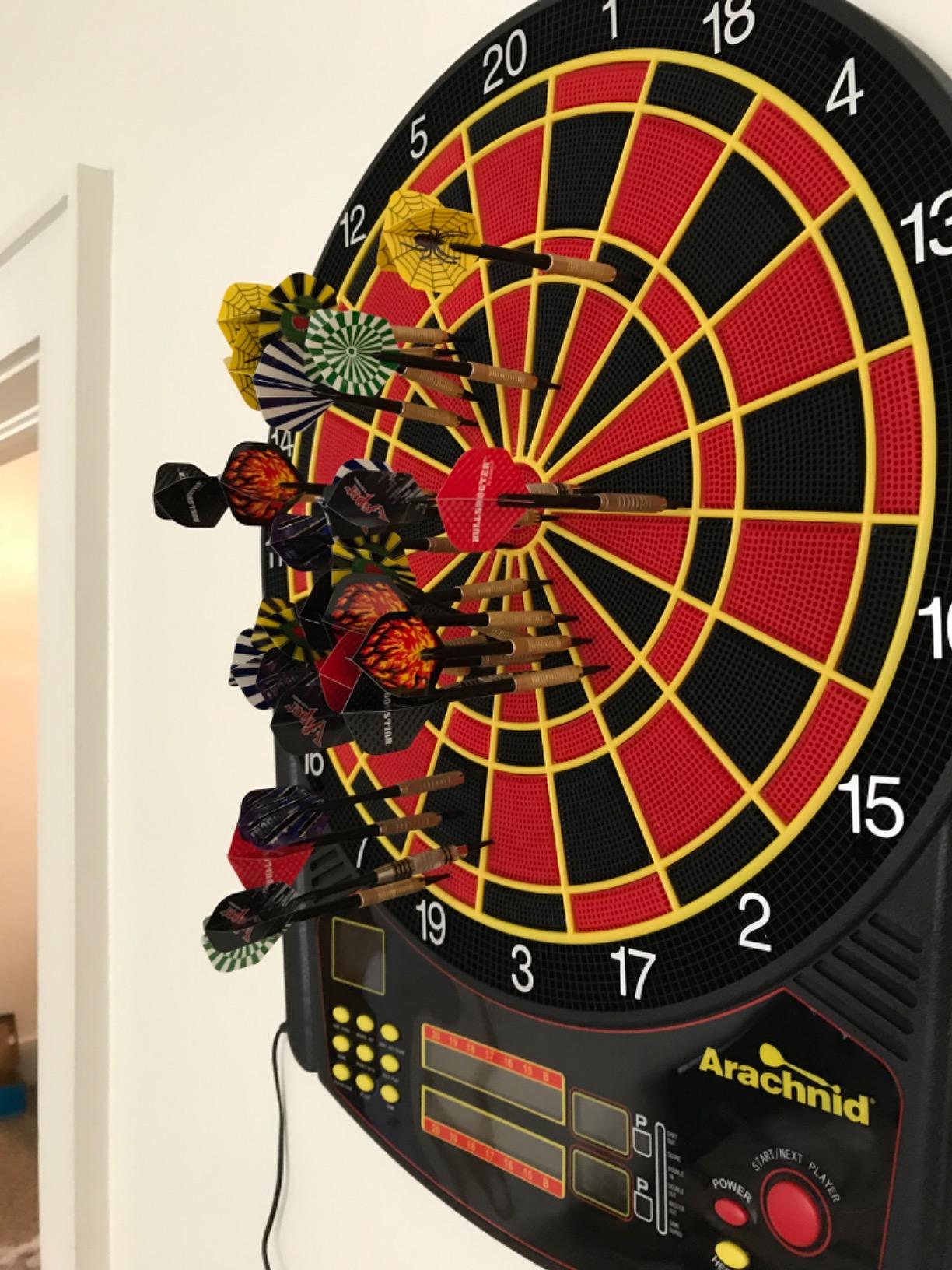 Arachnid Cricket Pro 450 Electronic Dartboard customer photo 2