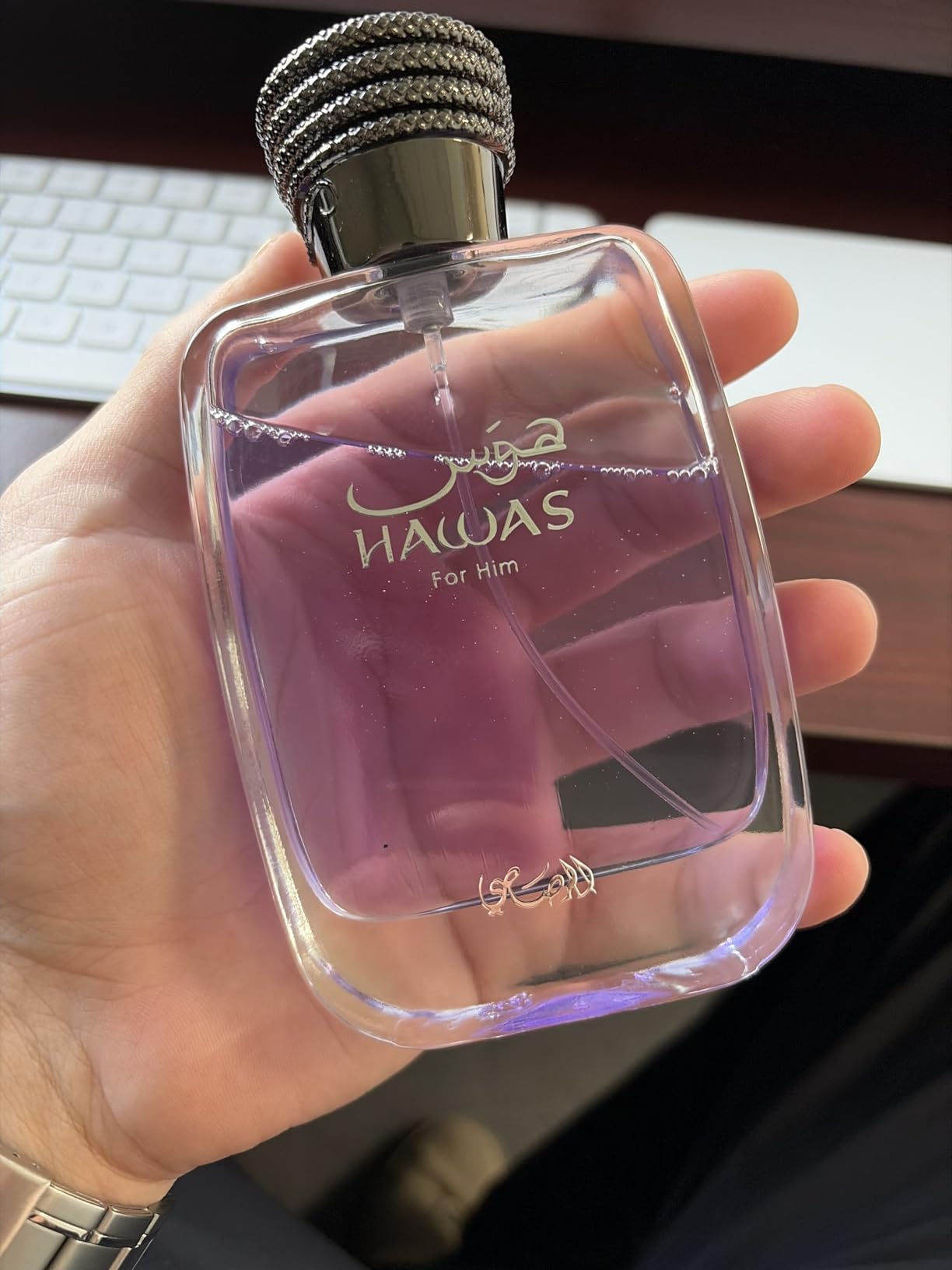 Rasasi Hawas For Men Eau De Parfum Spray 100ML (3.4 Oz) - Long Lasting Arabian Perfume, Premium Perfume Men, Ideal for Special Occasions & Daily Elegance, A Bold and Captivating Fragrance customer photo 2