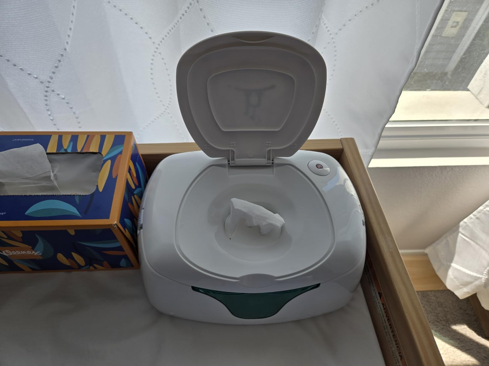Hiccapop Baby Wipe Warmer and Wipes Dispenser, Diaper Wipe Warmer, White customer photo 1
