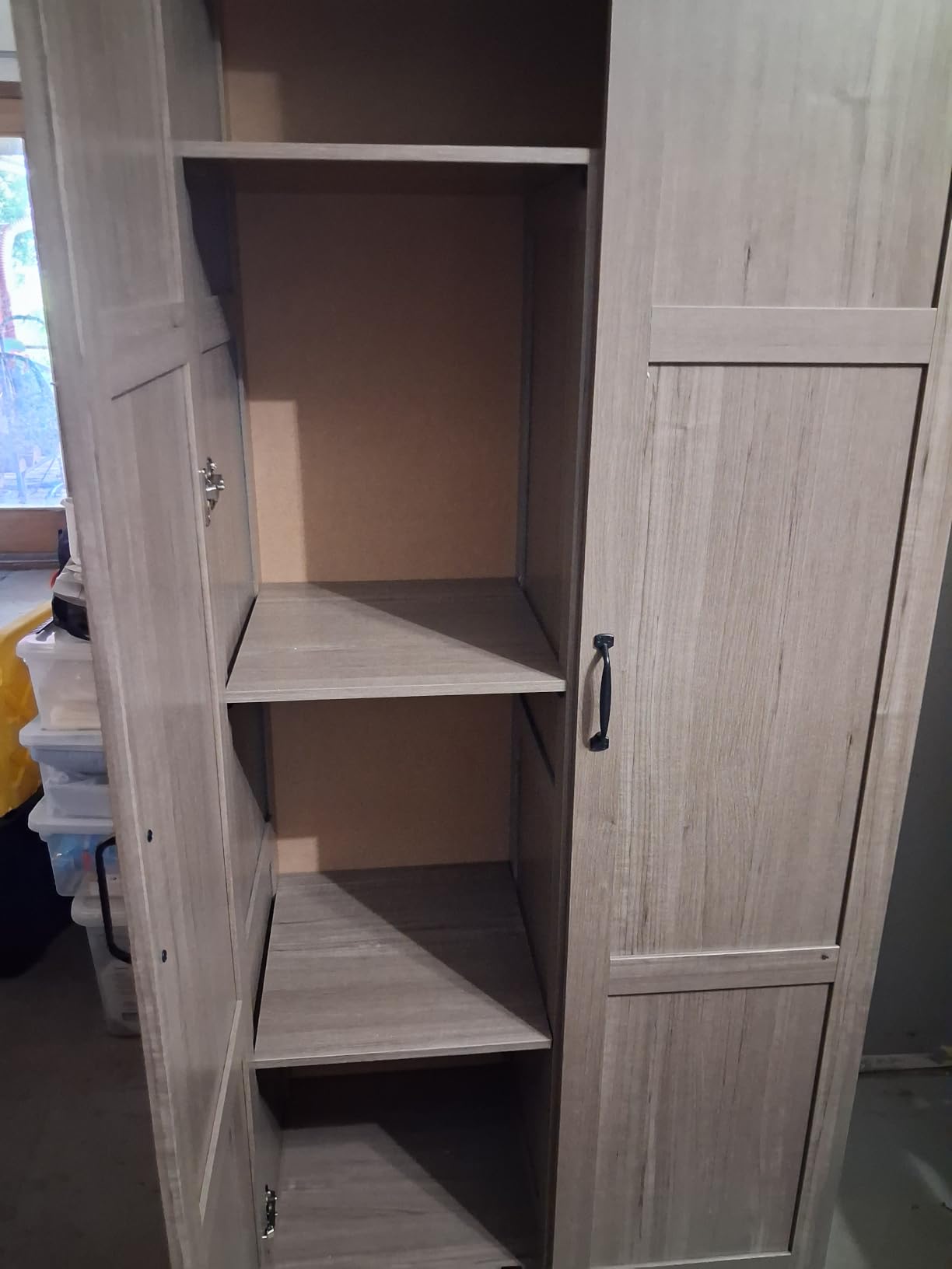 Sauder Select Storage Cabinet/ Pantry cabinets, White finish customer photo 2