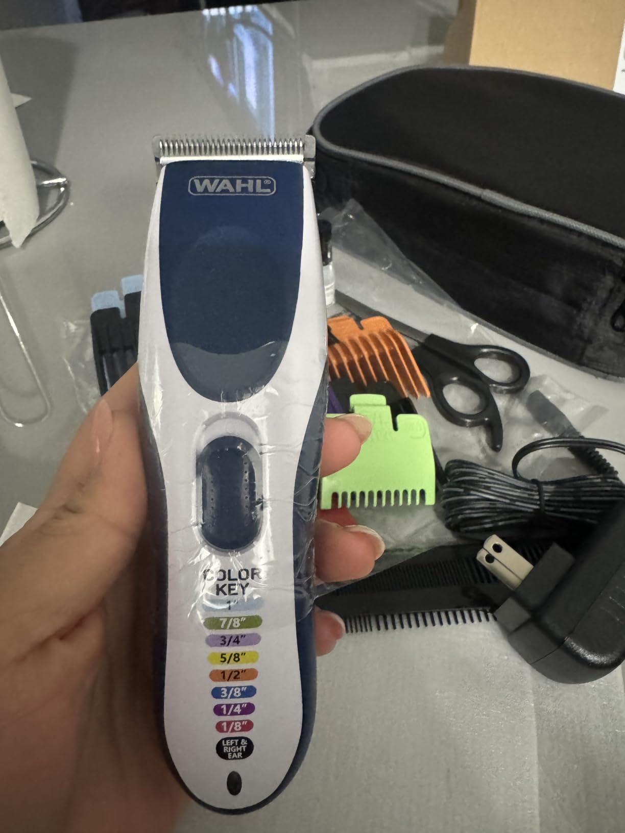 Wahl Color Pro Cordless Rechargeable Hair Clipper & Trimmer, Color Guards customer photo 1