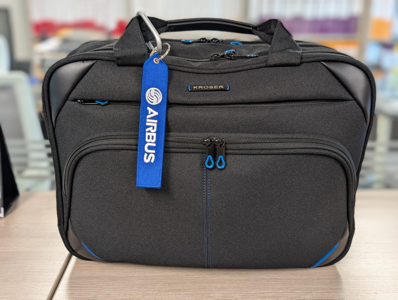 KROSER 15.6 Inch Laptop Briefcase Computer Bag, Messenger Shoulder Bag customer photo 1