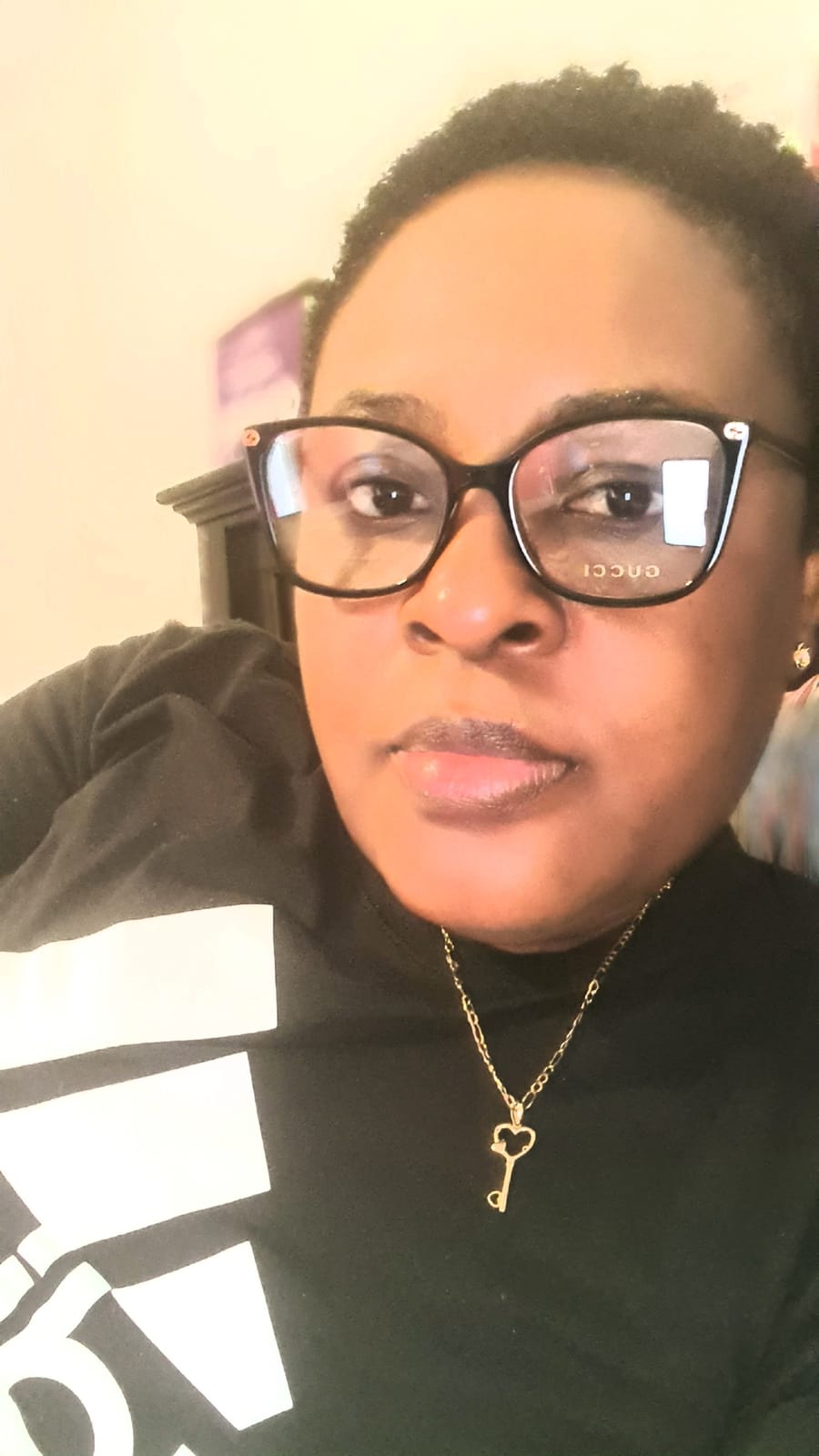 Eyeglasses Gucci GG 0026 O- 001 BLACK /, 53-17-140 customer photo 2